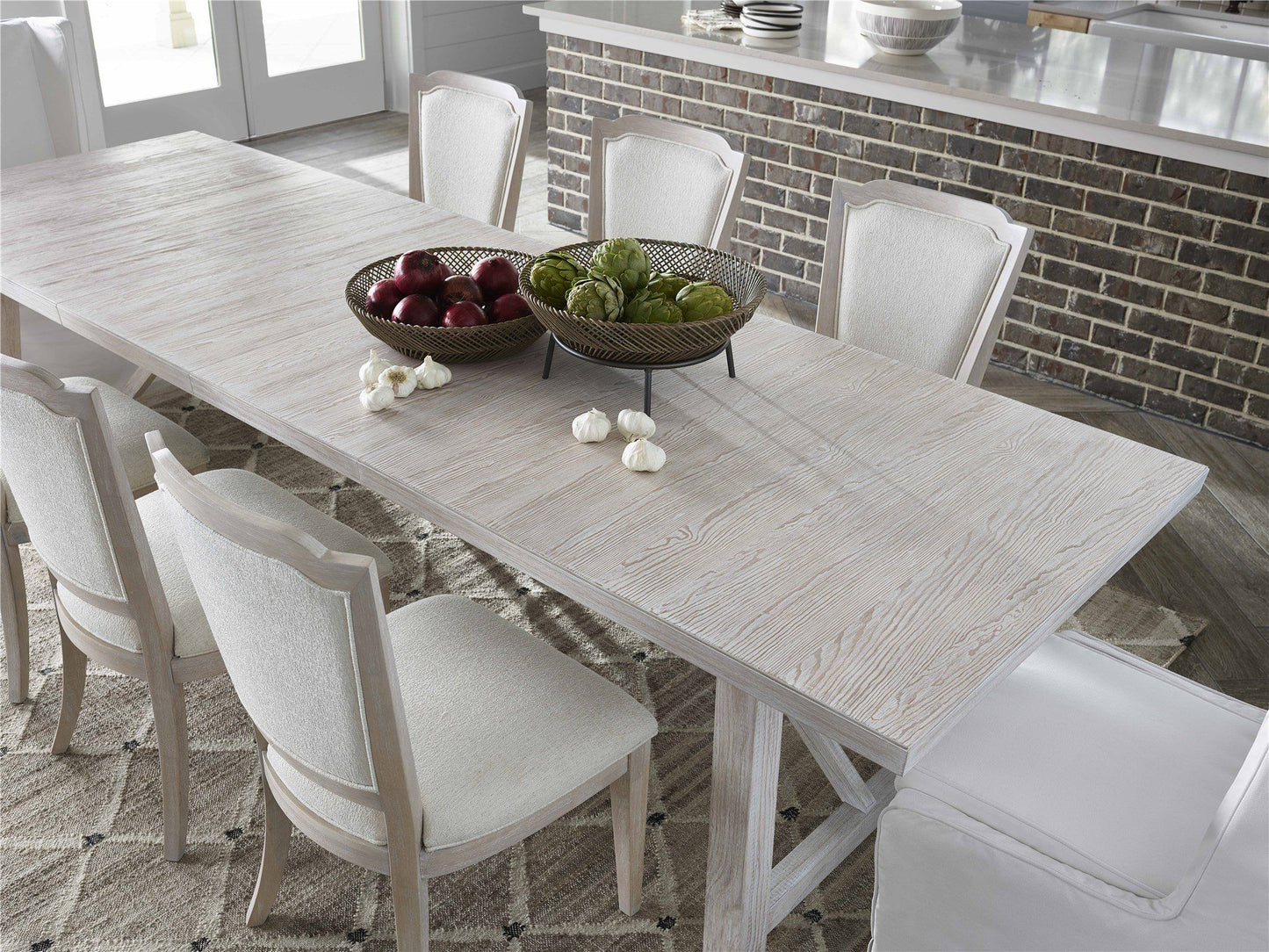 Getaway - Upholstered Back Side Chair - Beige