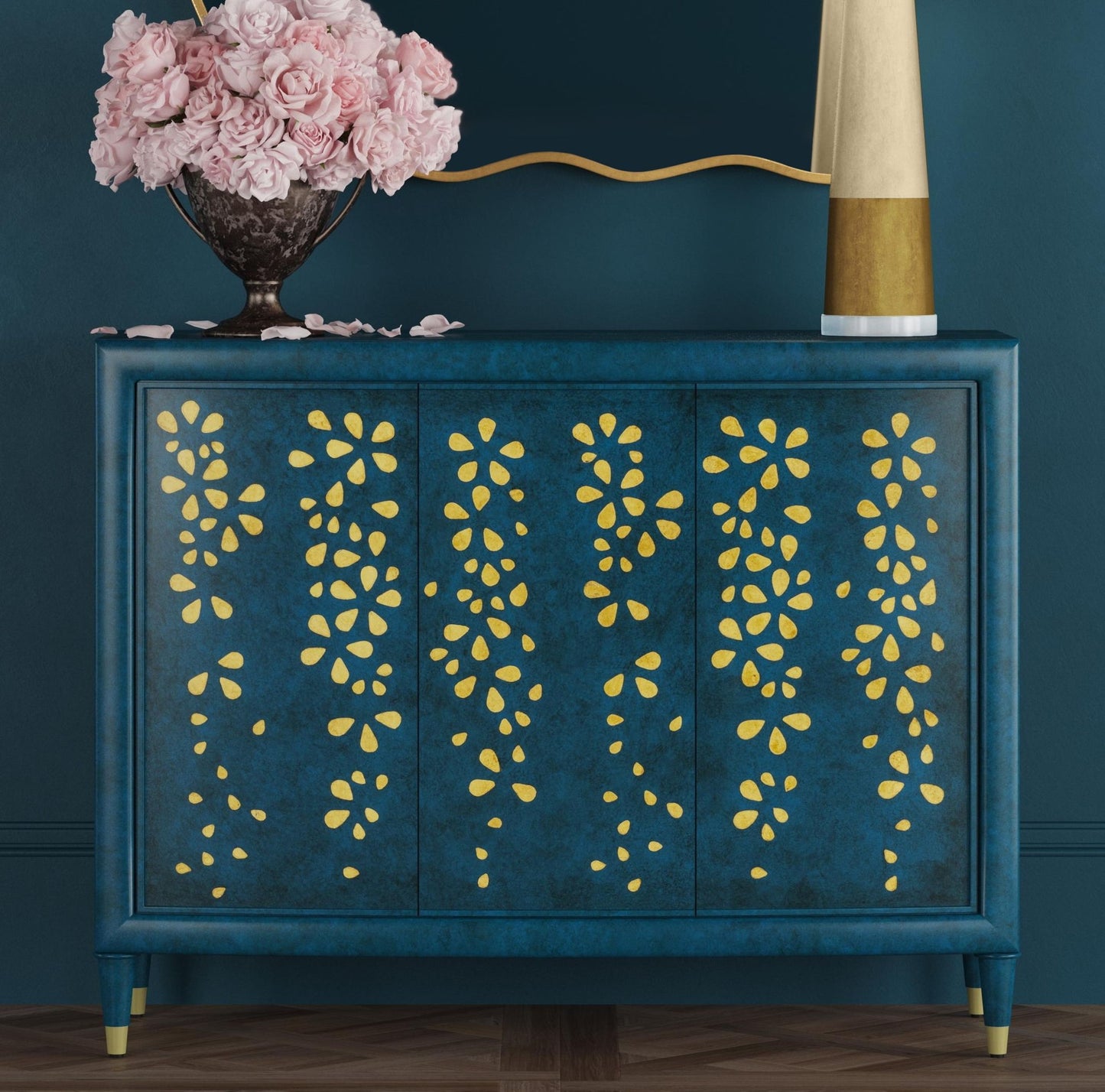 Argento - Hall Cabinet - Antique Blue