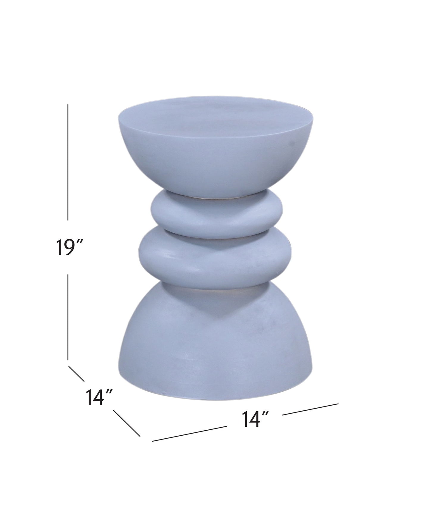 Cloud - Accent Table - Sky Plaster