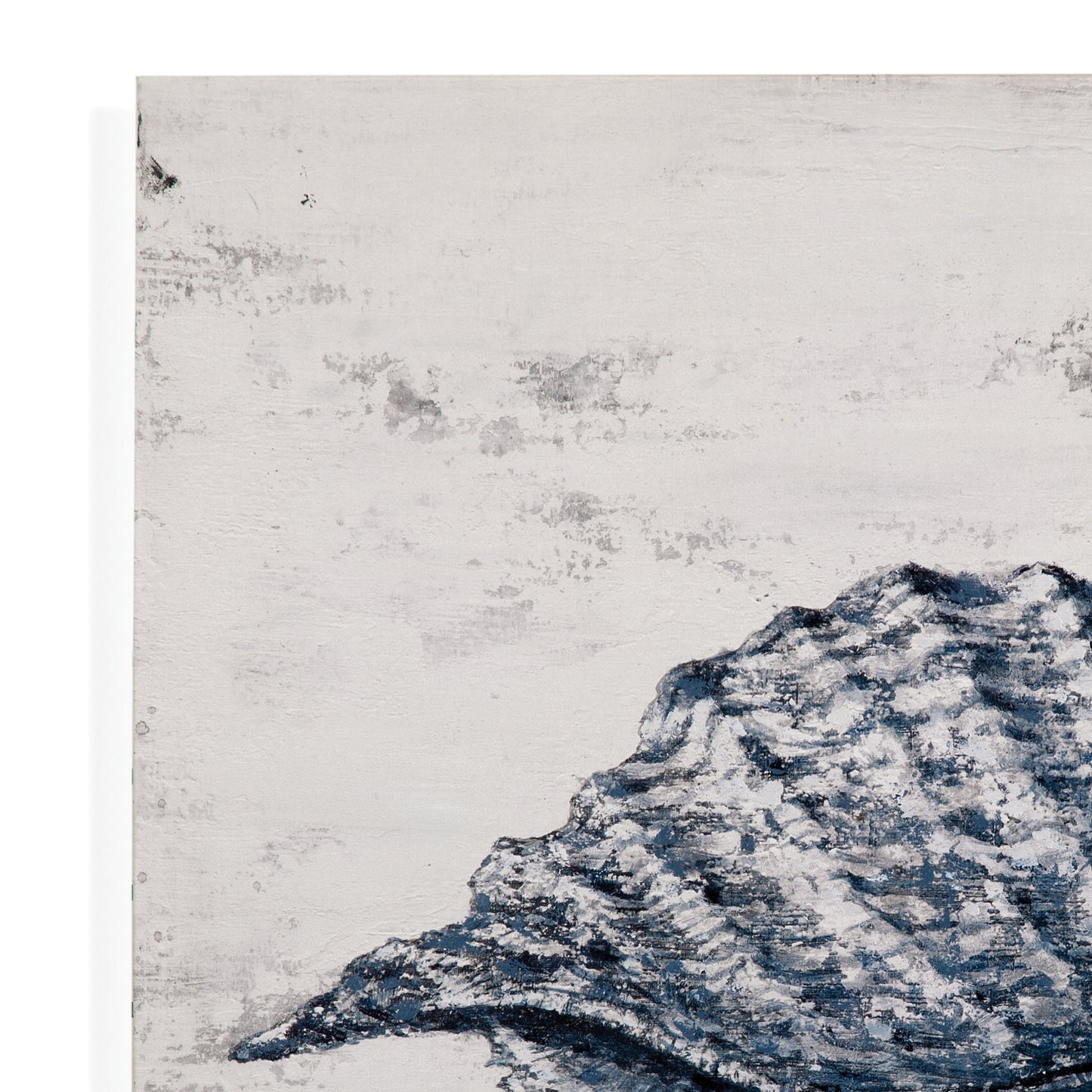 Shell I Canvas Art - Blue / Gray