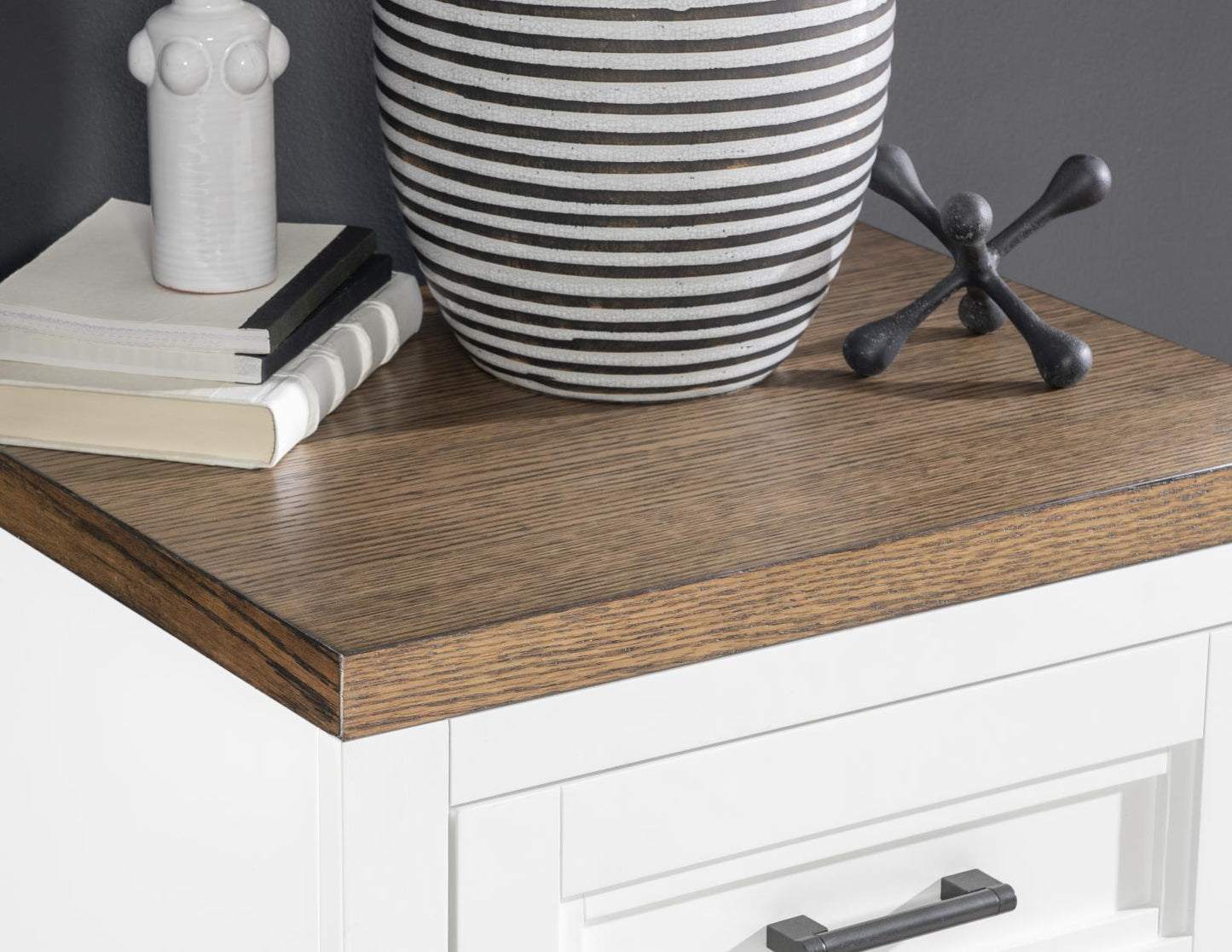 Dutton - Five Drawer Chest - Natural White