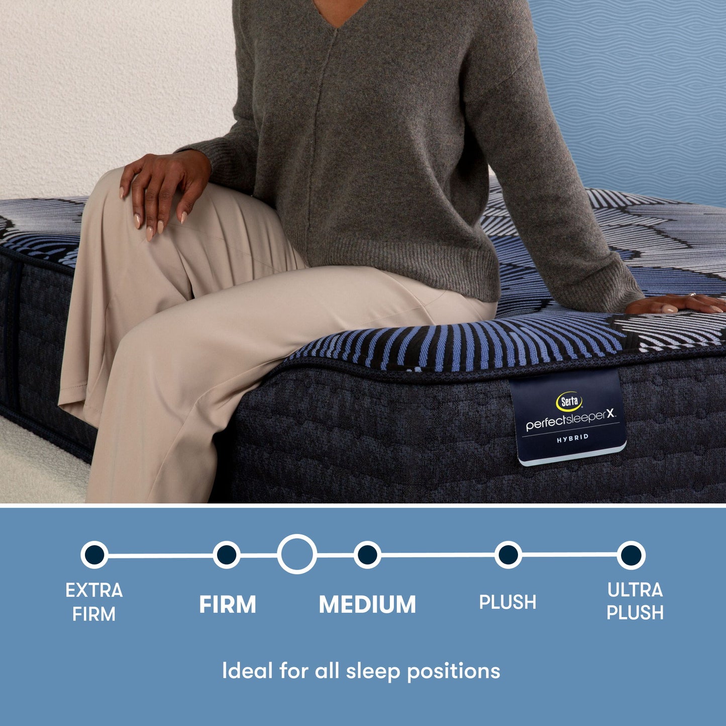 Perfect Sleeper Hybrid - 14" X Prescott Medium Firm Mattress