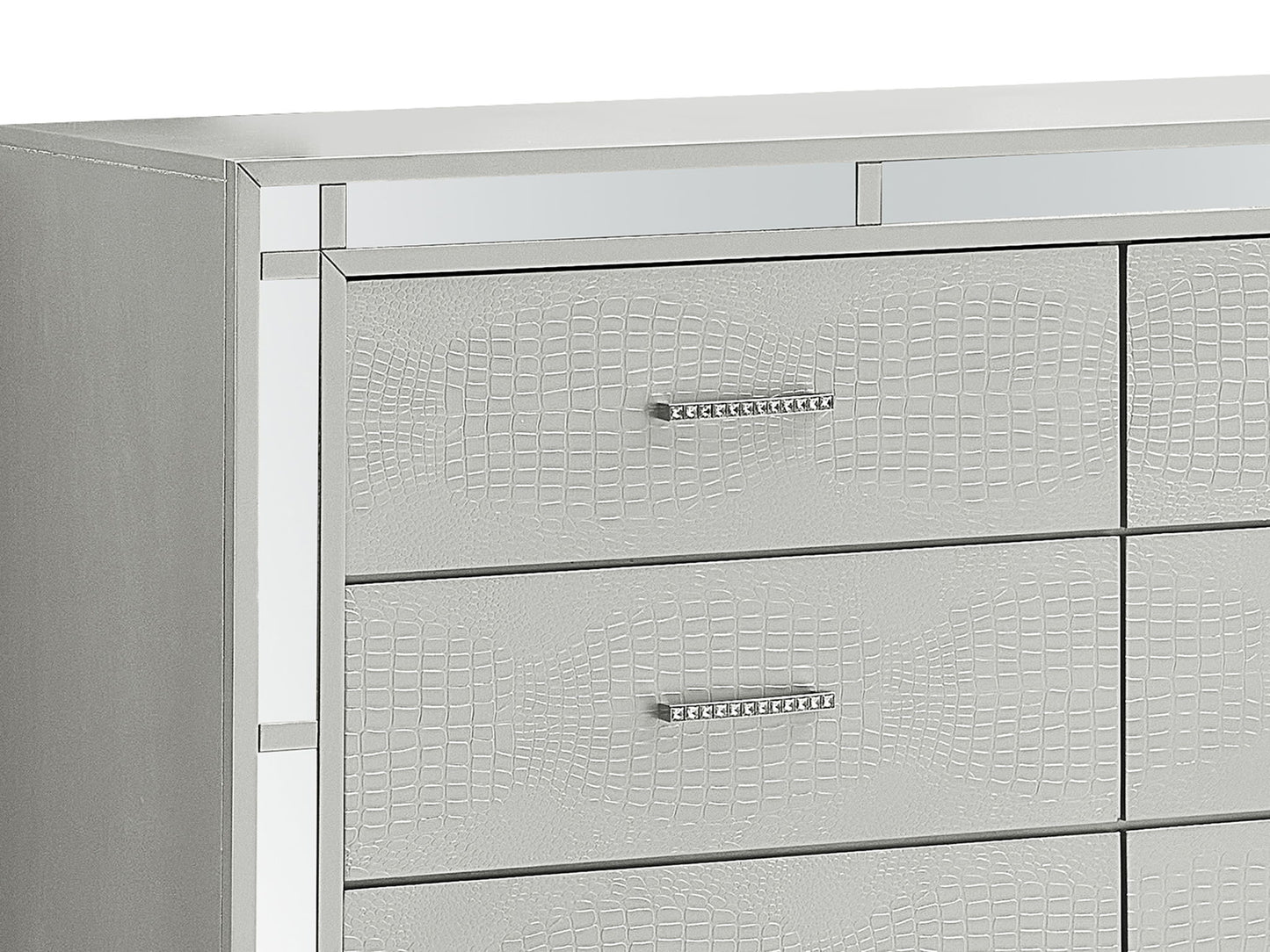 Madison - Dresser - Silver Champagne