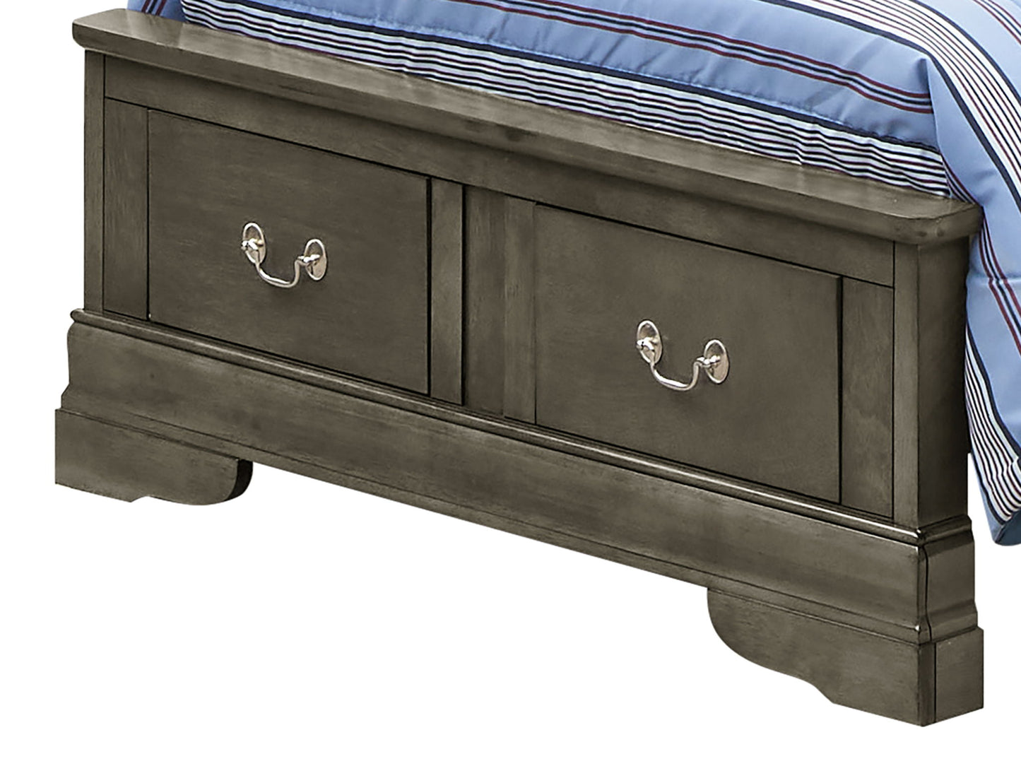 Glory Furniture - Louis Phillipe - Storage Bed