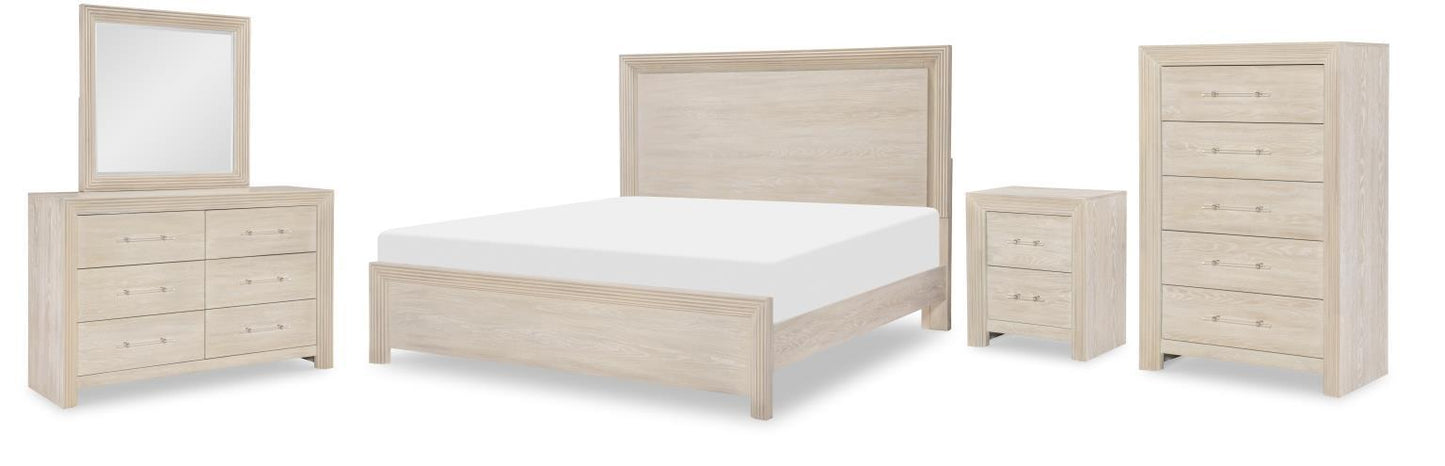 Horizons - Beveled Mirror - Soft Taupe