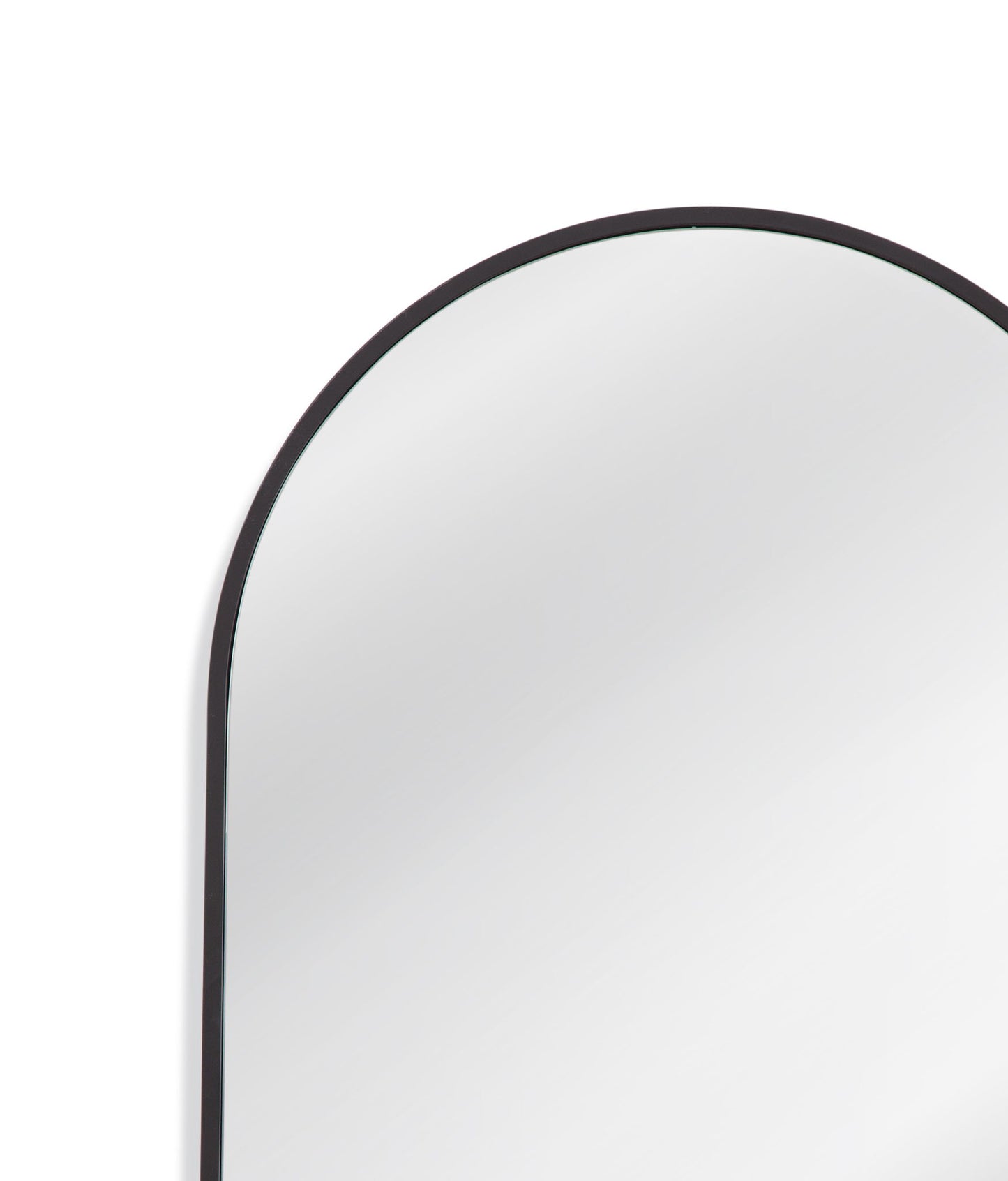 Oval - Wall Mirror - Black