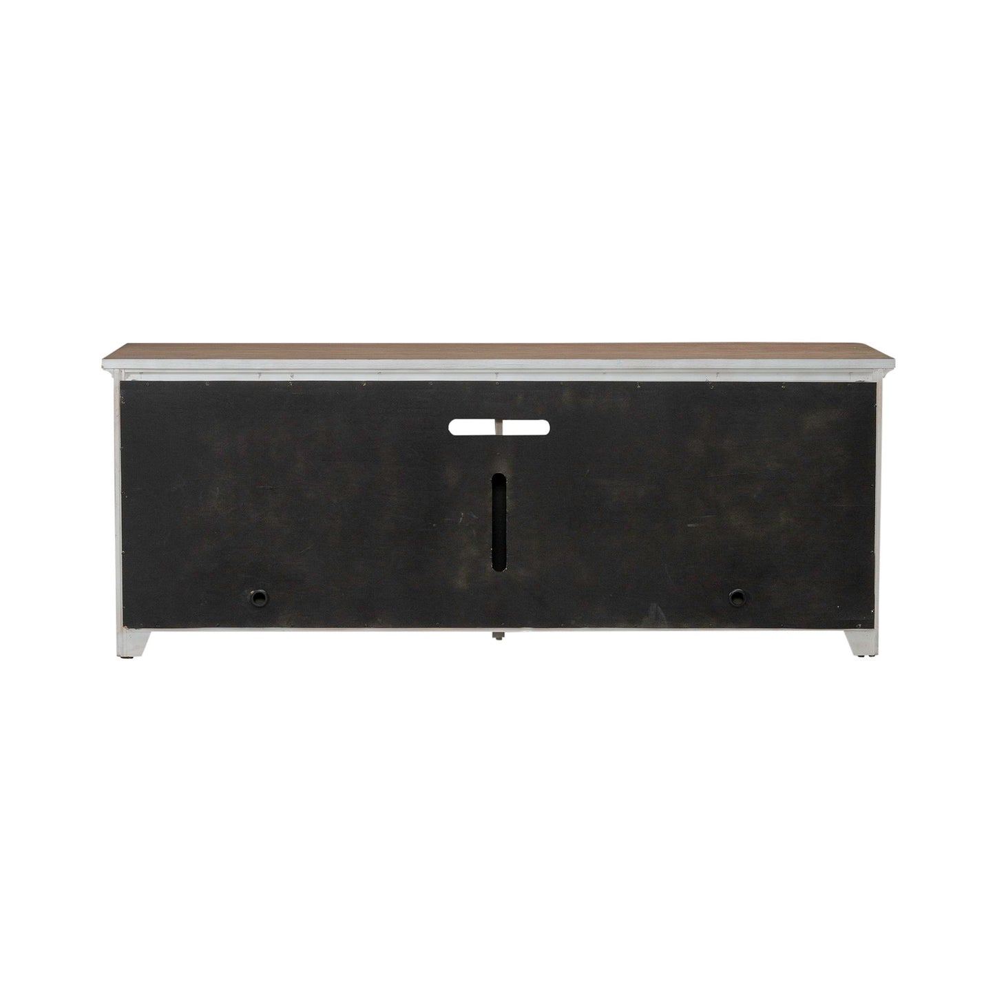 79" Fireplace TV Console - Medium Brown