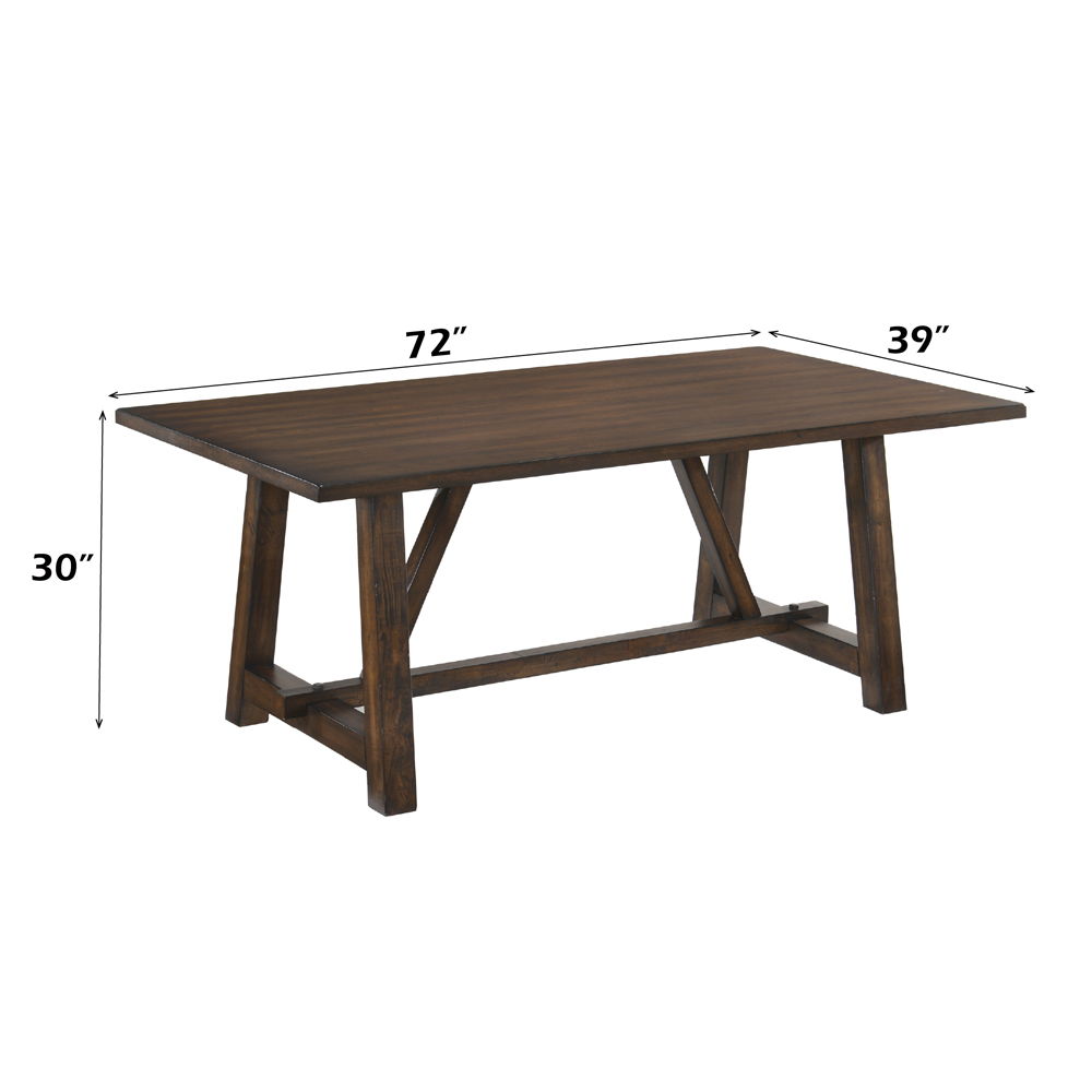 Kaelyn - Dining Table - Dark Oak
