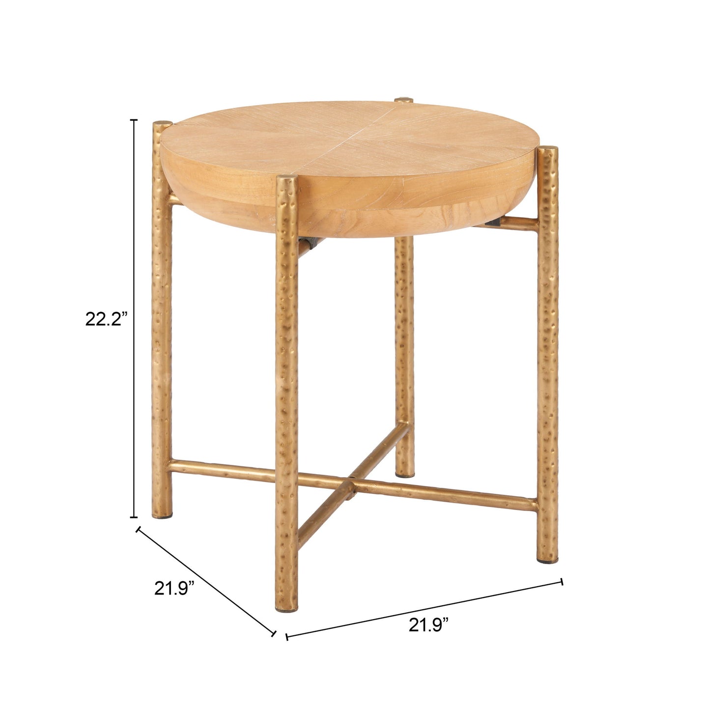 Halva - Side Table - Natural