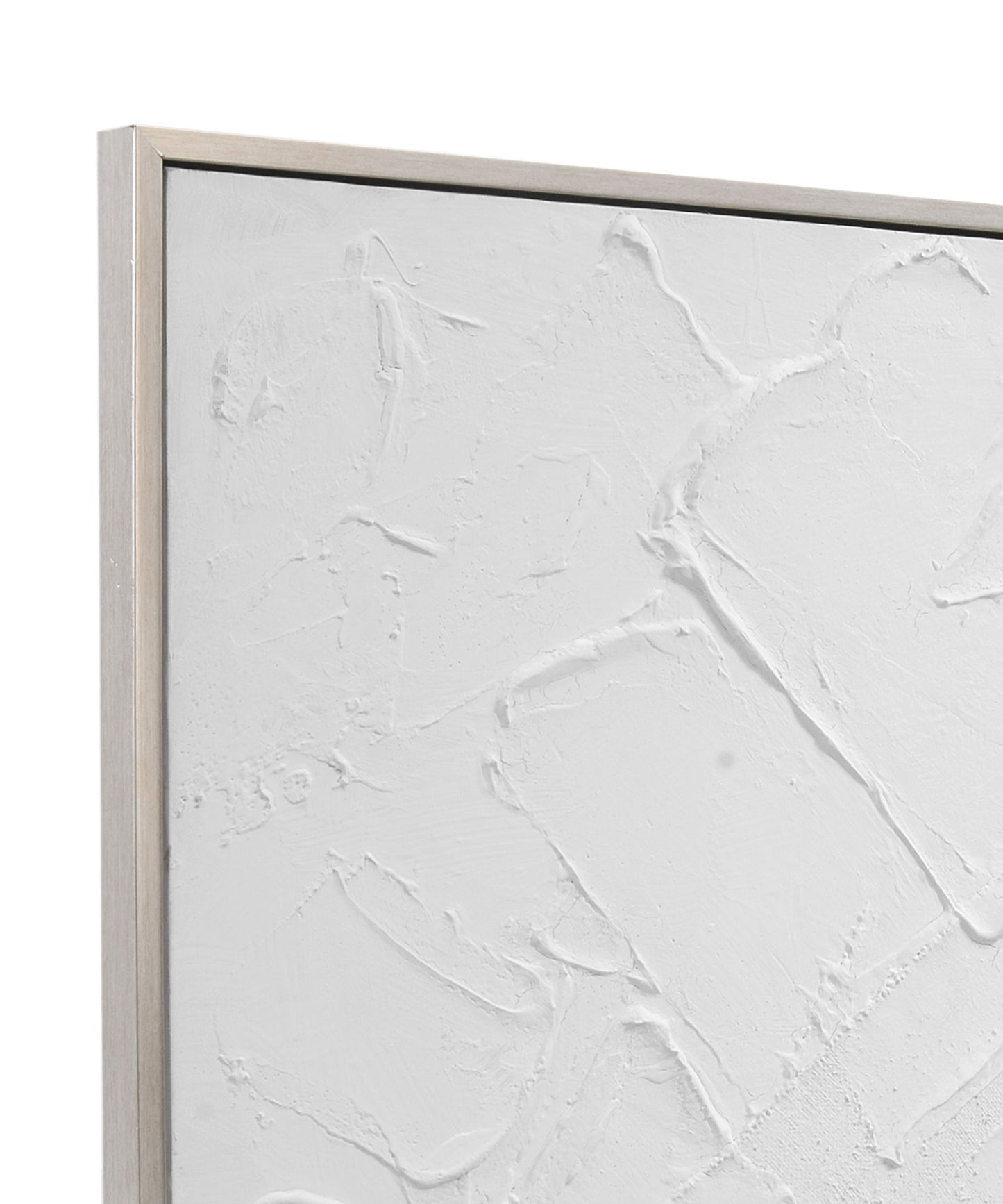 Paradisio Framed Canvas - White