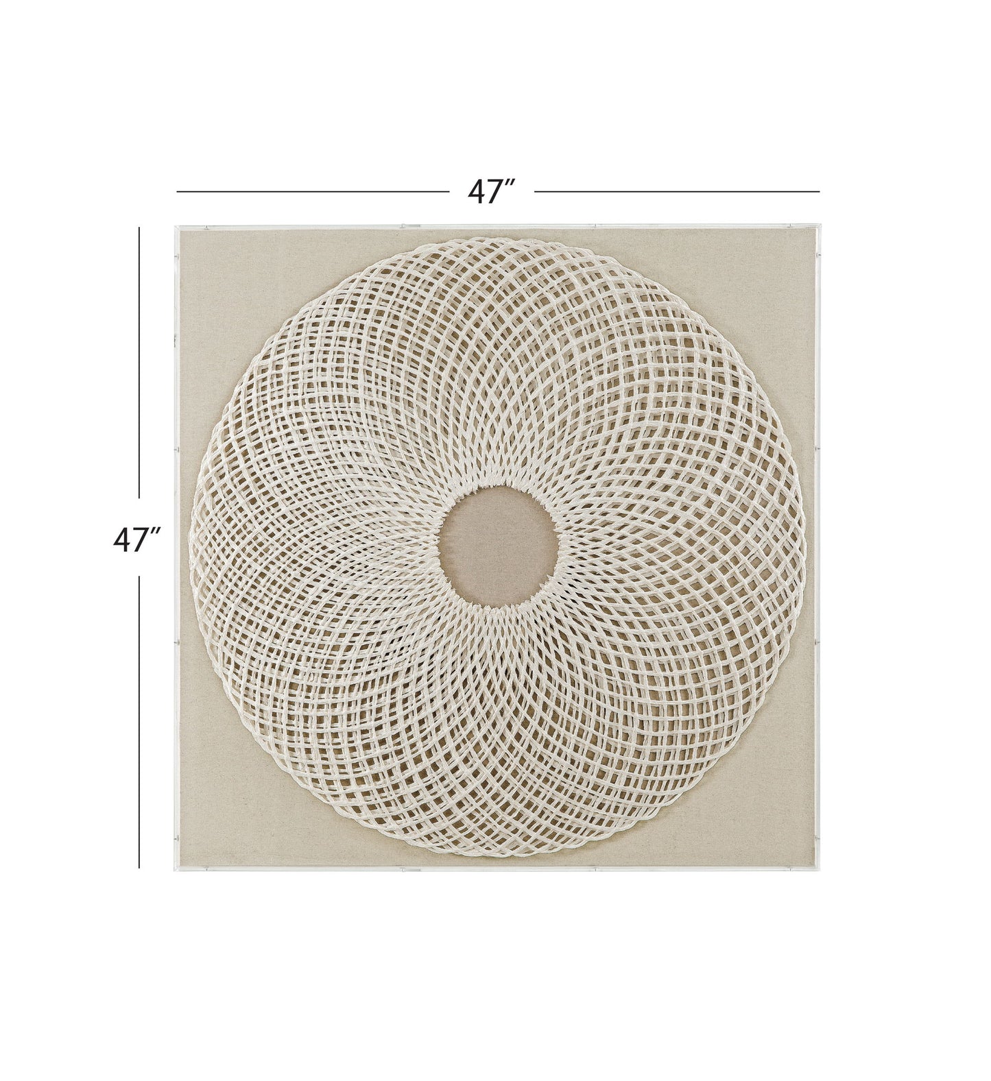 Fleetwood Canvas Art - Beige