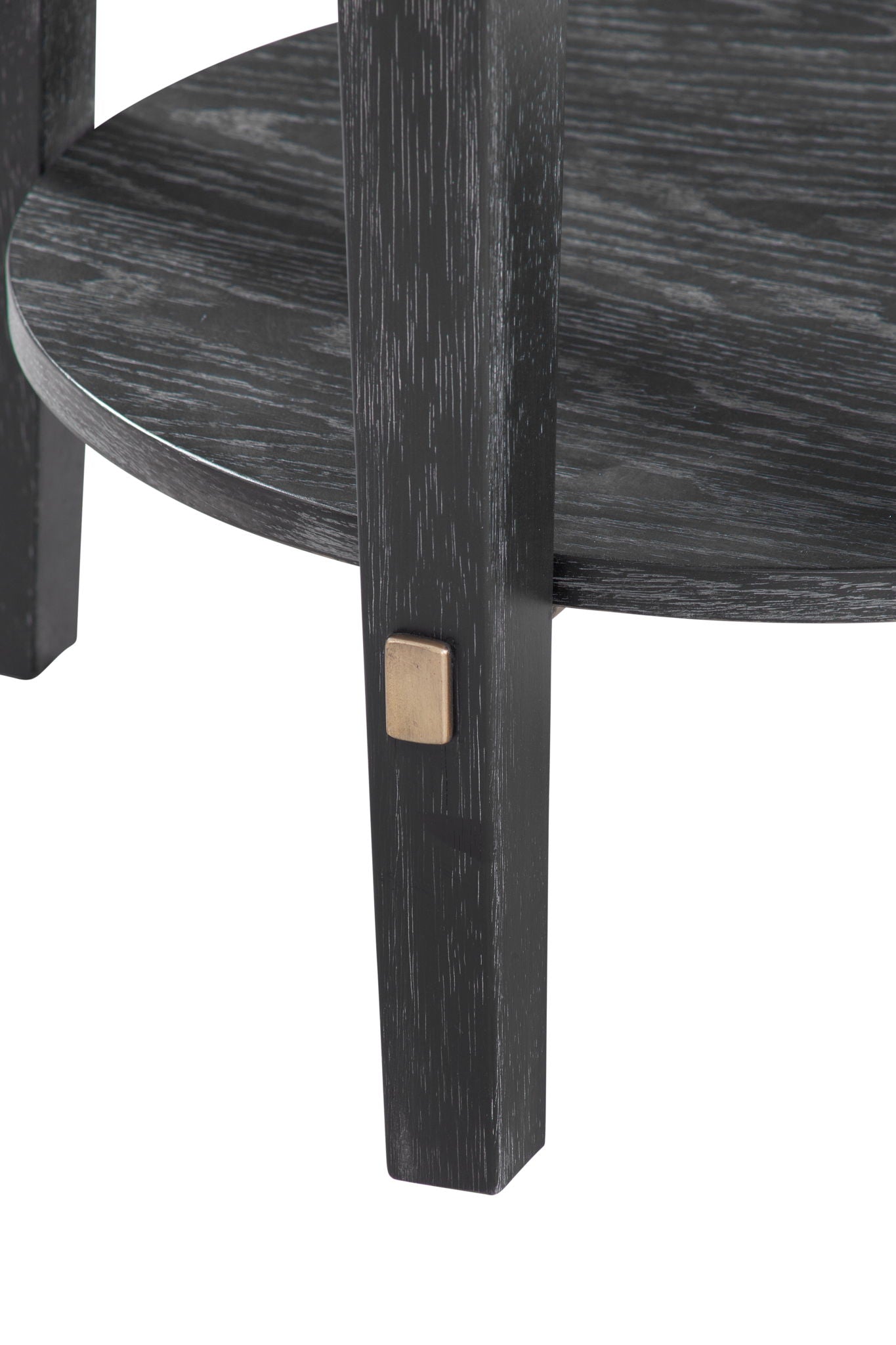 Whitfield - Round End Table - Black