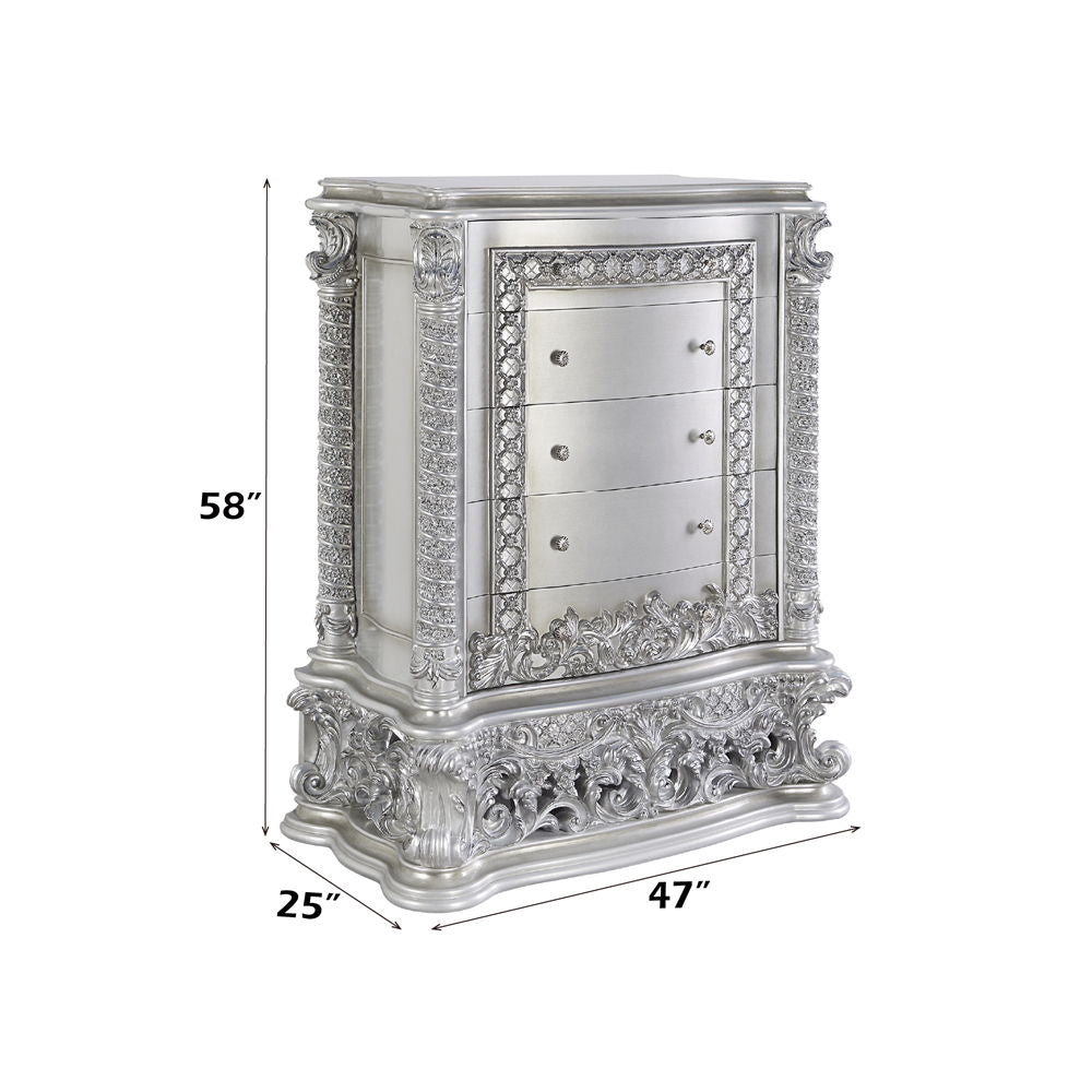 Valkyrie - Chest - Antique Platinum