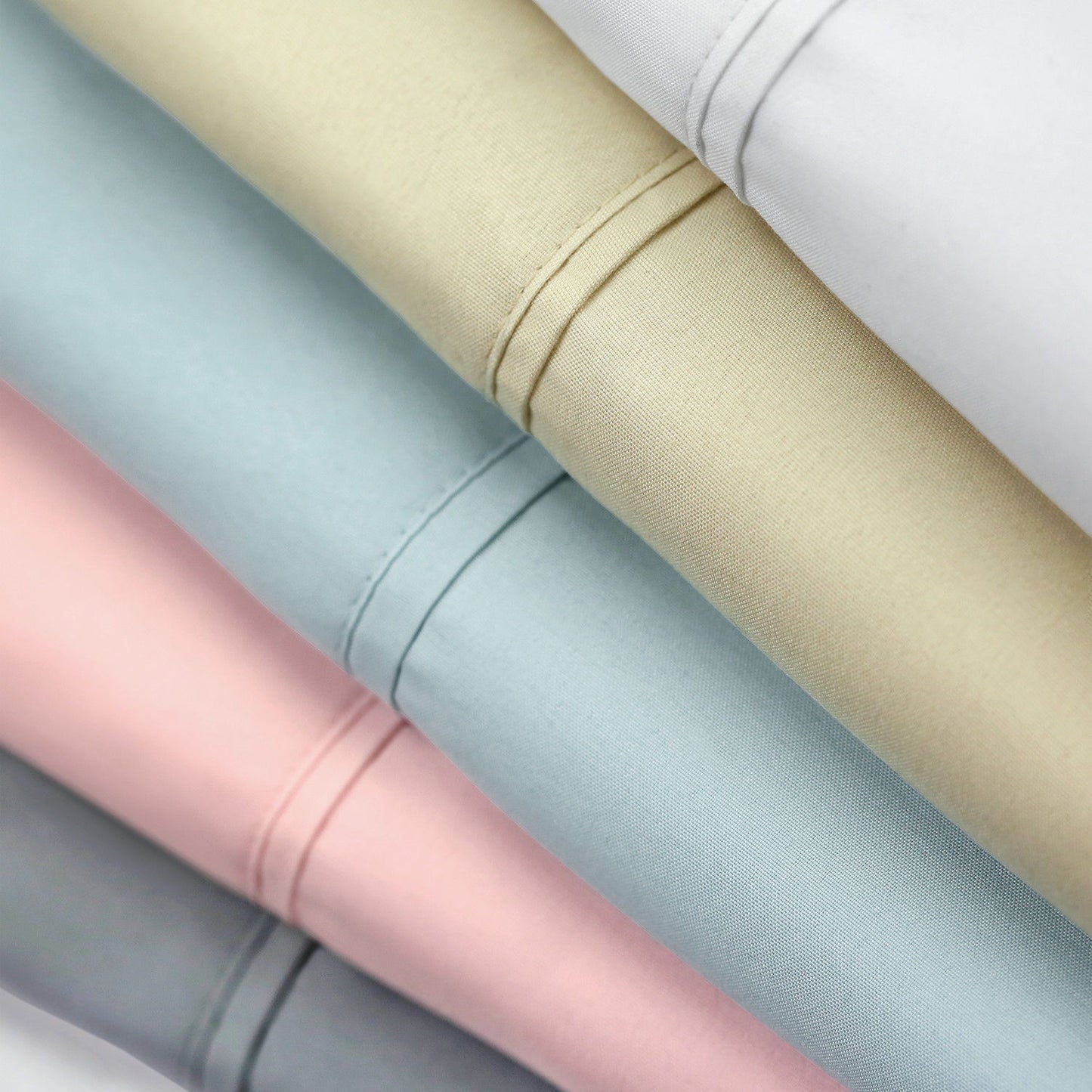 Brushed Microfiber - Short Queen Bed Sheet - White