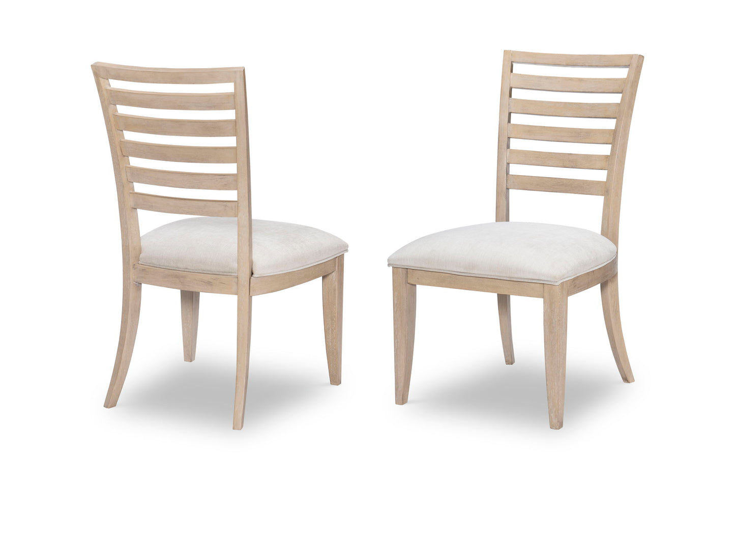 Edgewater - Ladder Back Side Chair (Set of 2) - Light Brown