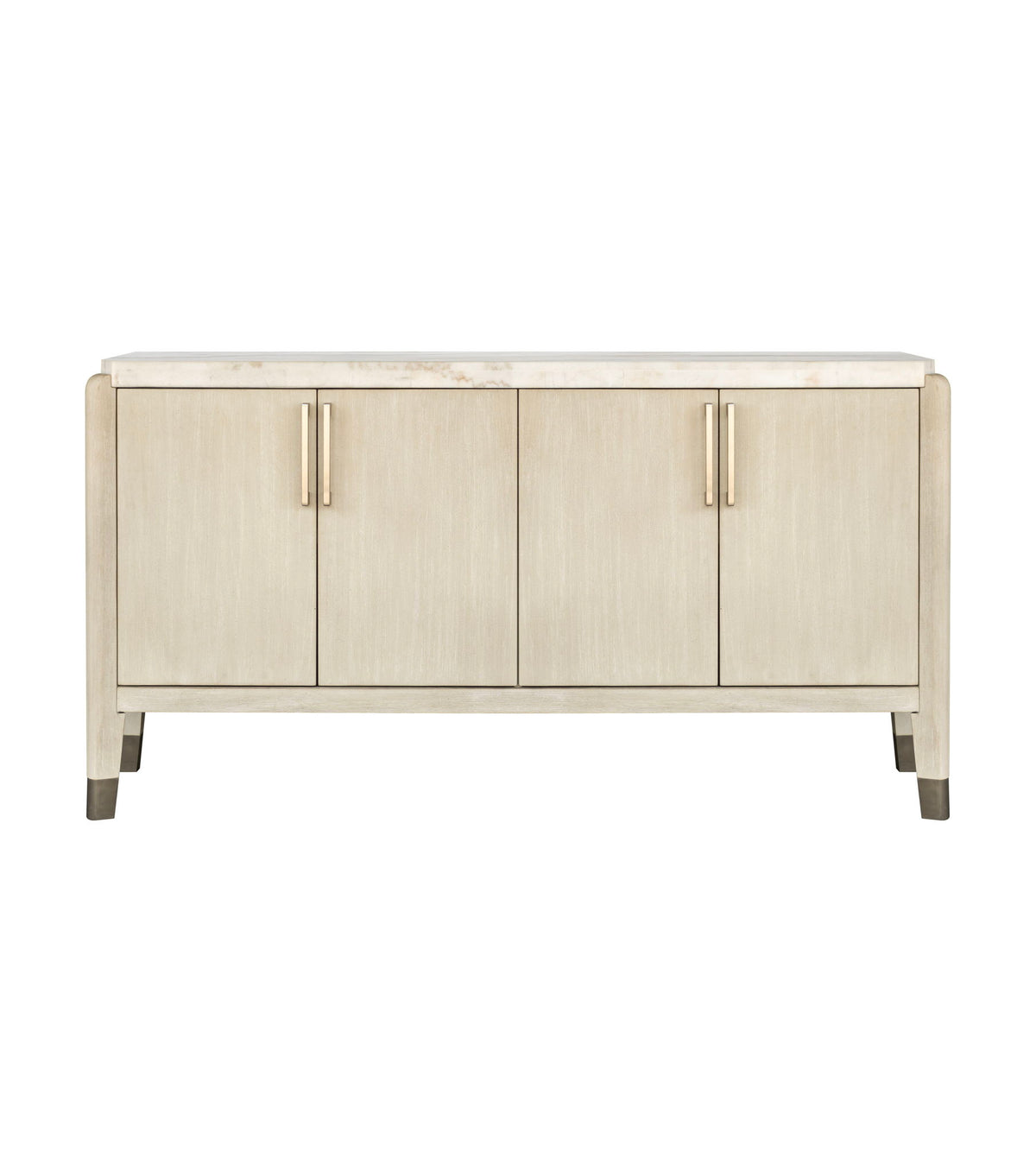 Gavin - Server - Driftwood Oak / White Marble