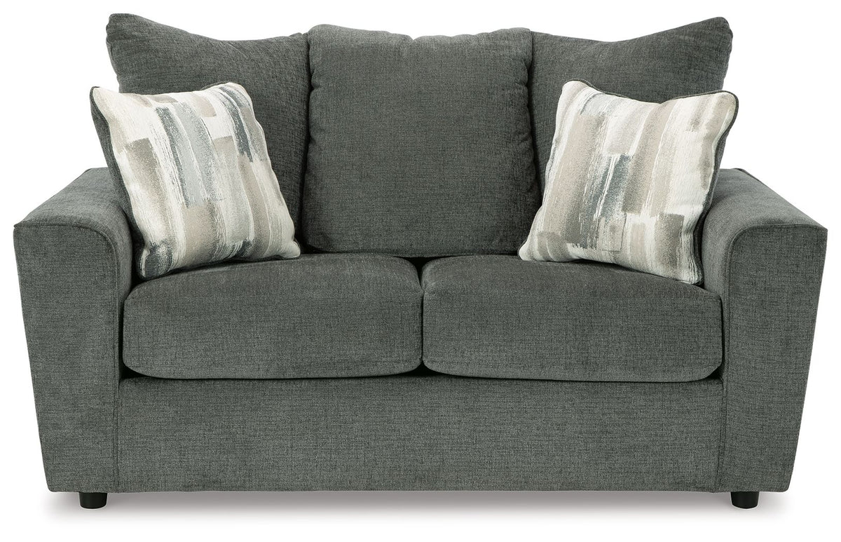Stairatt - Loveseat - Gravel