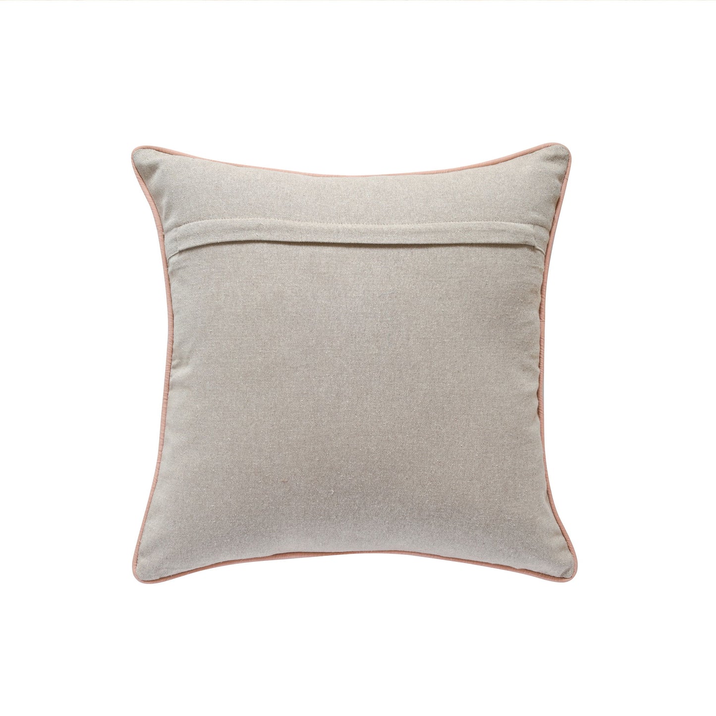 Taman - 20" Natural Cotton Accent Pillow - Autumn Florals