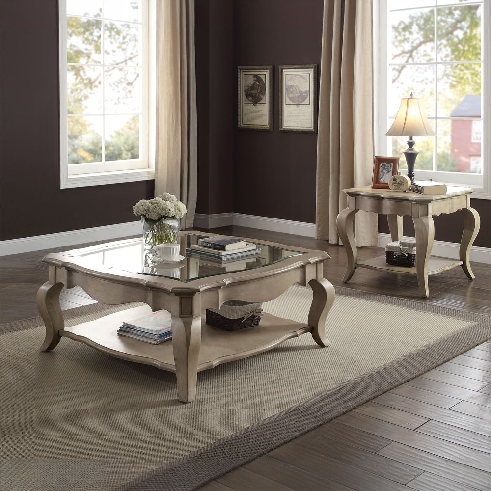 Chelmsford - End Table - Antique Taupe