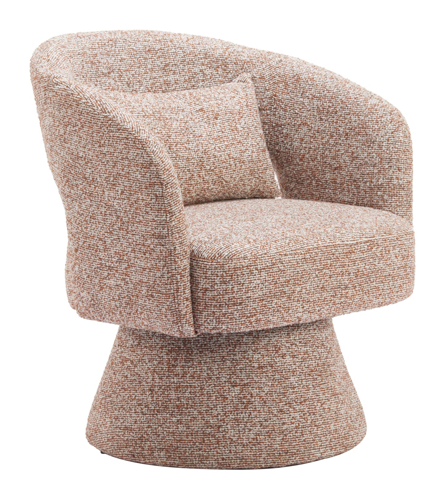 Liva - Swivel Chair - Frosty Brown
