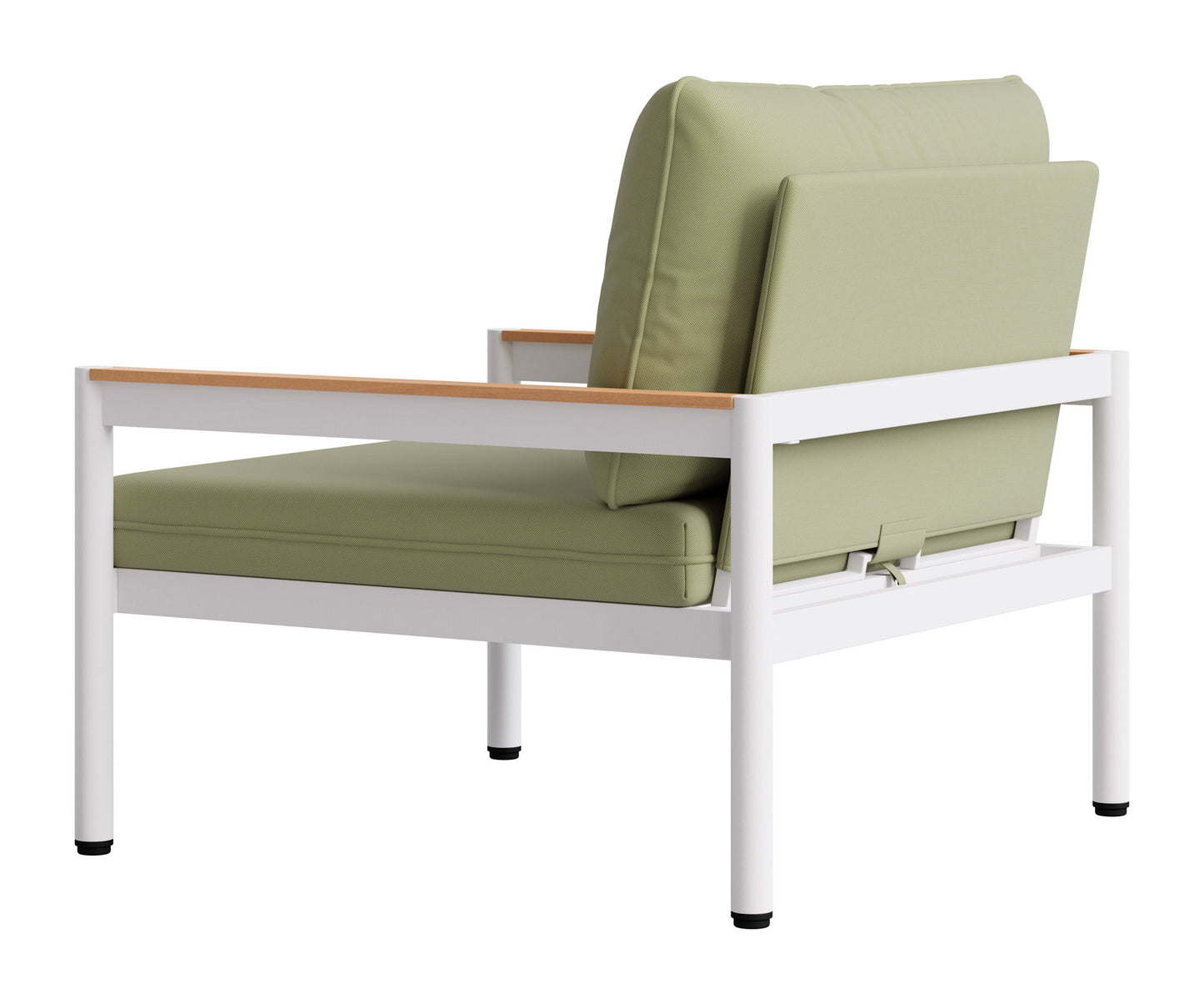 Lychee - Armchair - Green / White