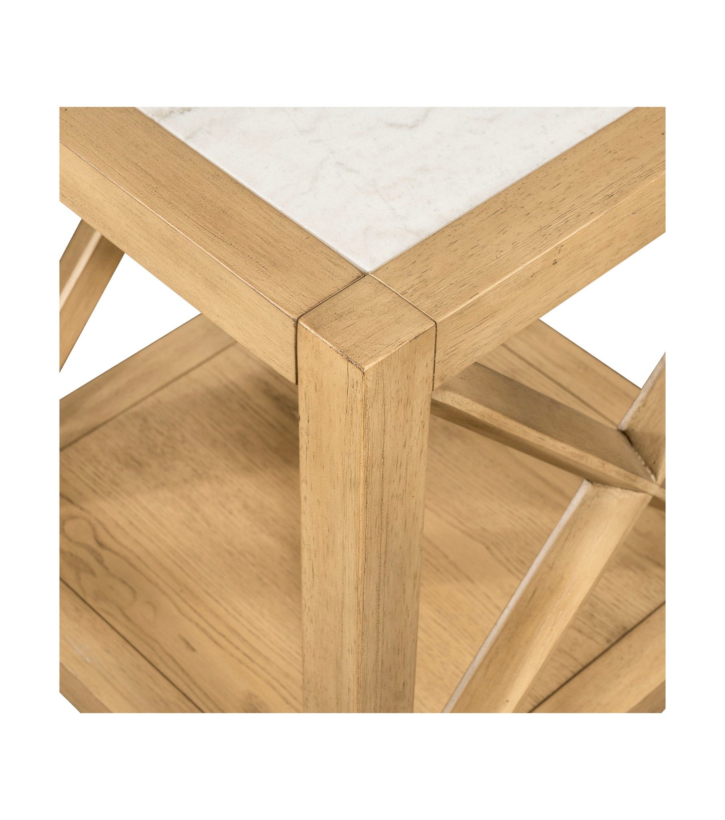 Holden - Square Coffee Table - Rustic Blonde