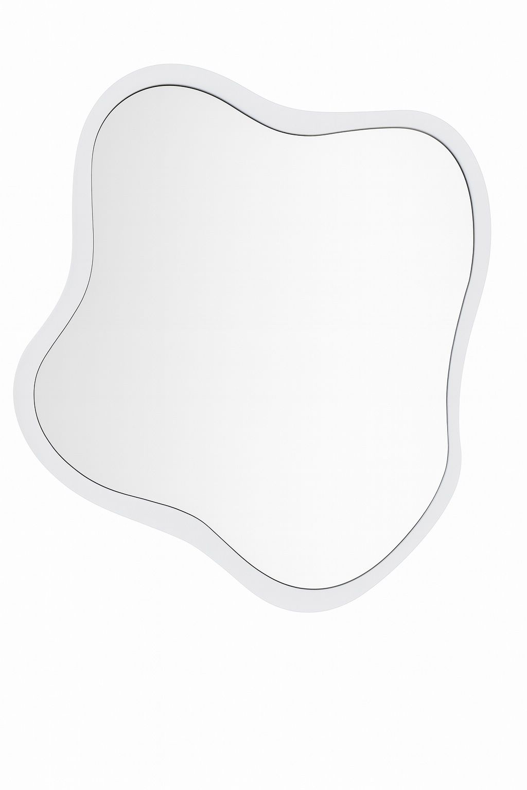 Emily - Wall Mirror - White