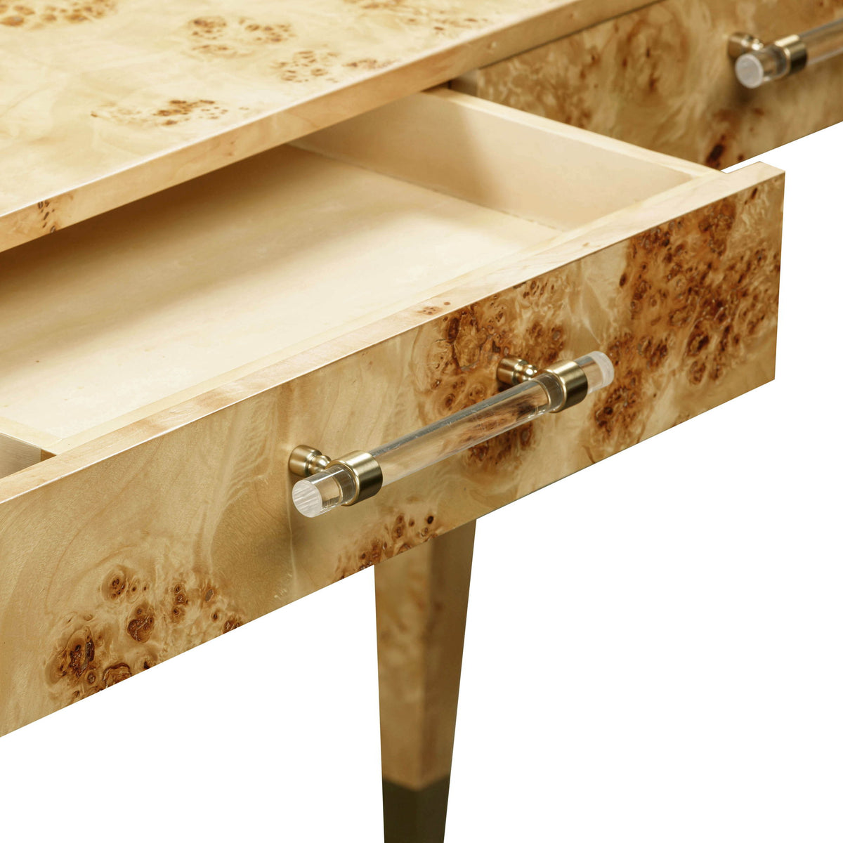 Brandyss - Work Desk - Natural Burl