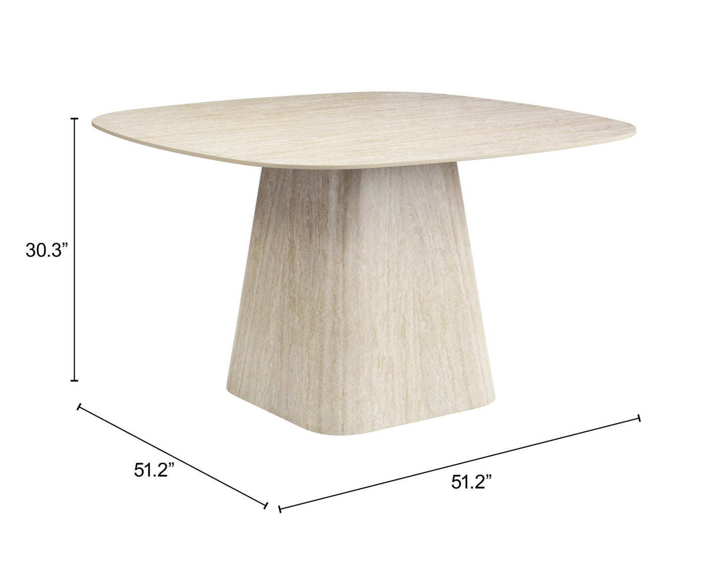 Brim - Dining Table - Natural