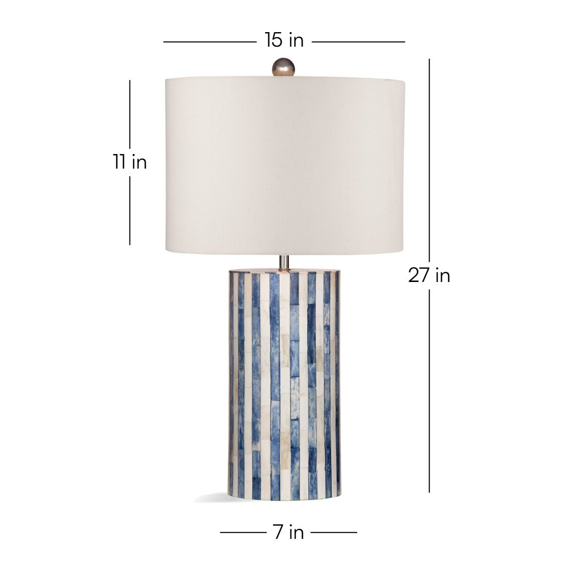 Coburn - Table Lamp - Blue