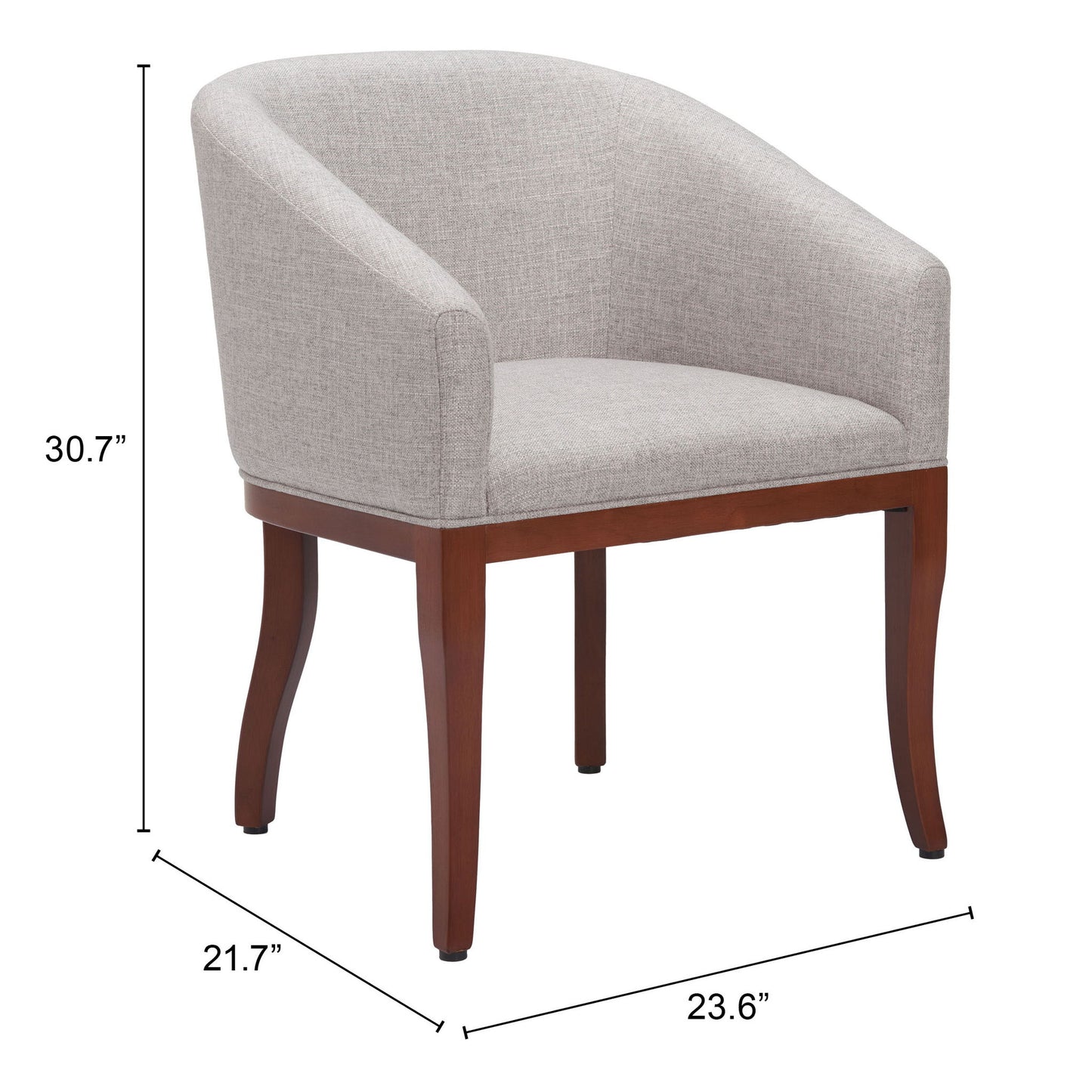 Serasa - Dining Chair - Gray