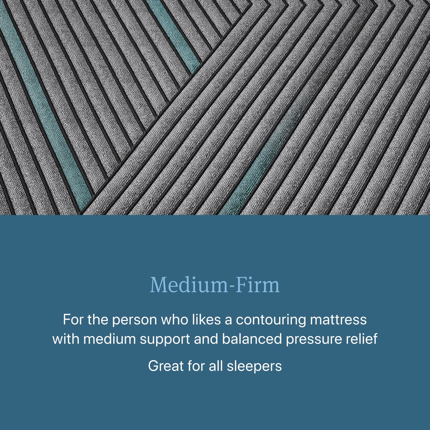 Beautyrest - Bellevue  Hybrid Medium Firm Mattress