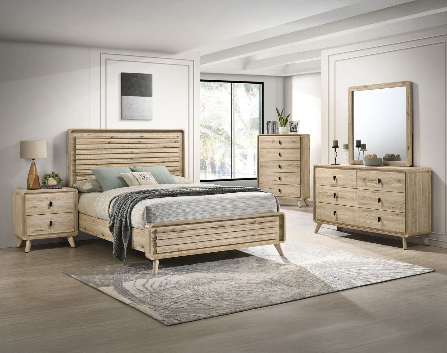 Dawson - Night Stand - Light Brown
