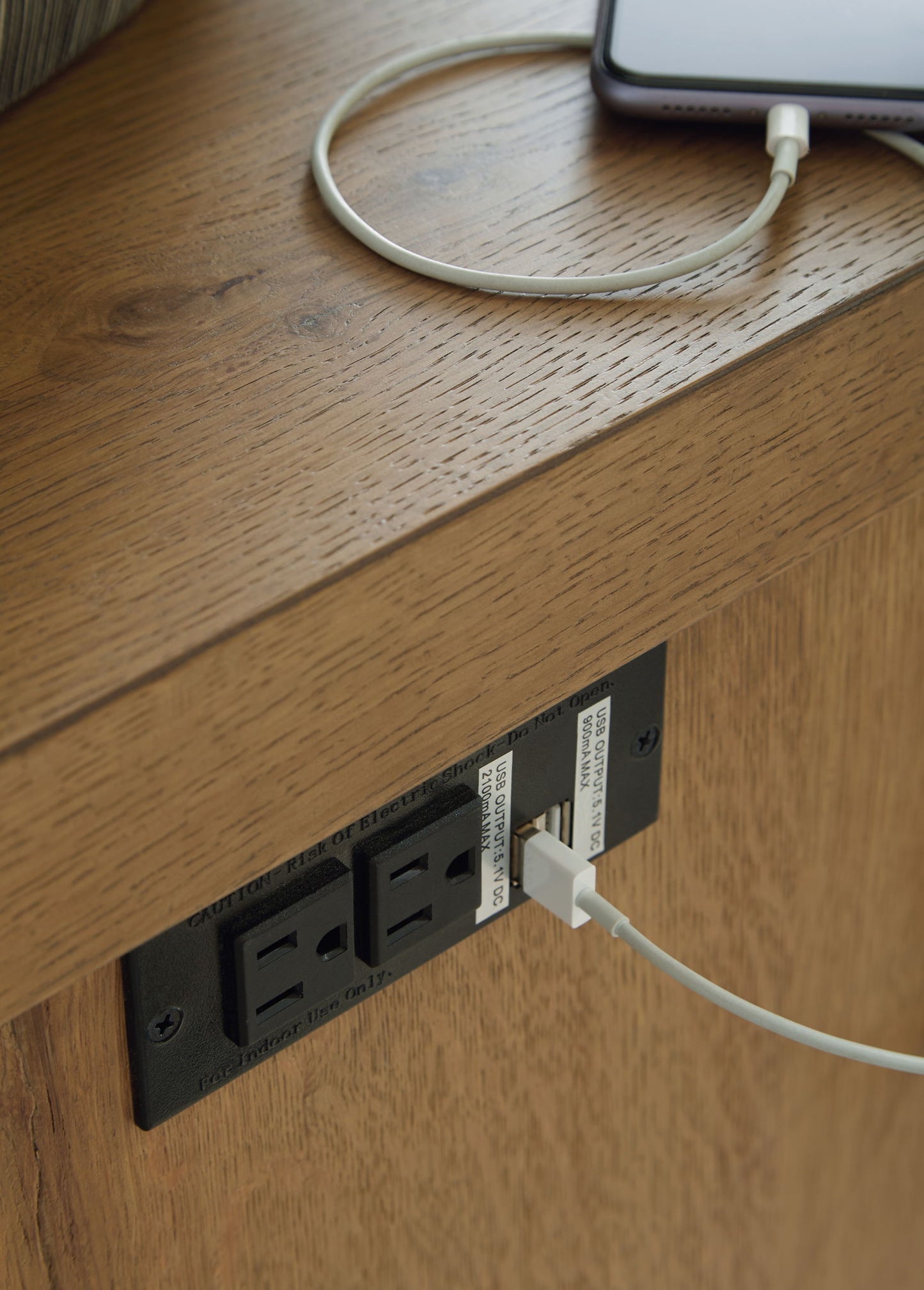 Brinstead - Chair Side End Table - Light Brown