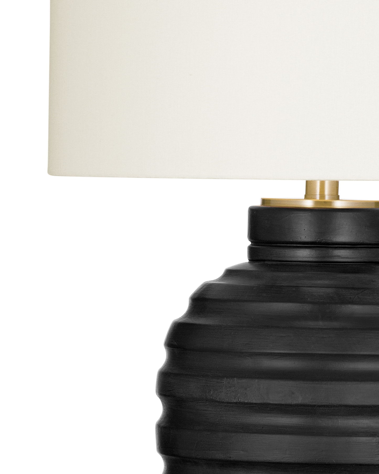 Hale - Table Lamp - Black / White