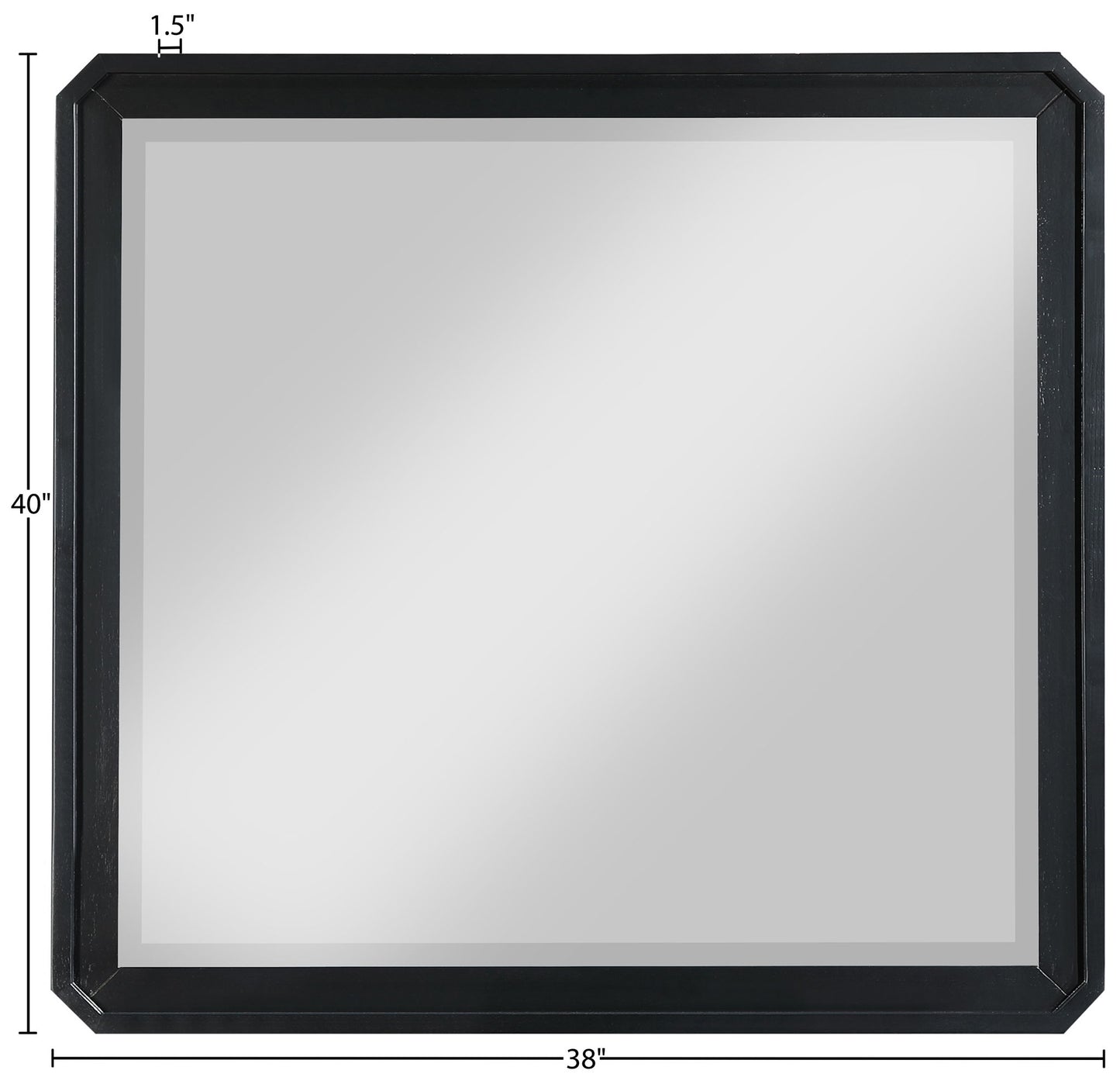 Parker - Rubberwood Mirror
