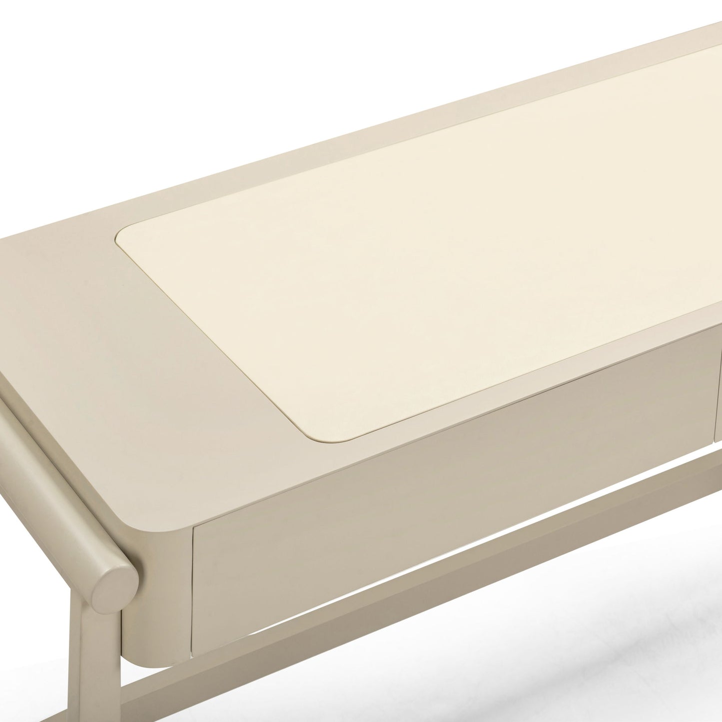 Alfalfa - 2 Drawer Desk - Taupe