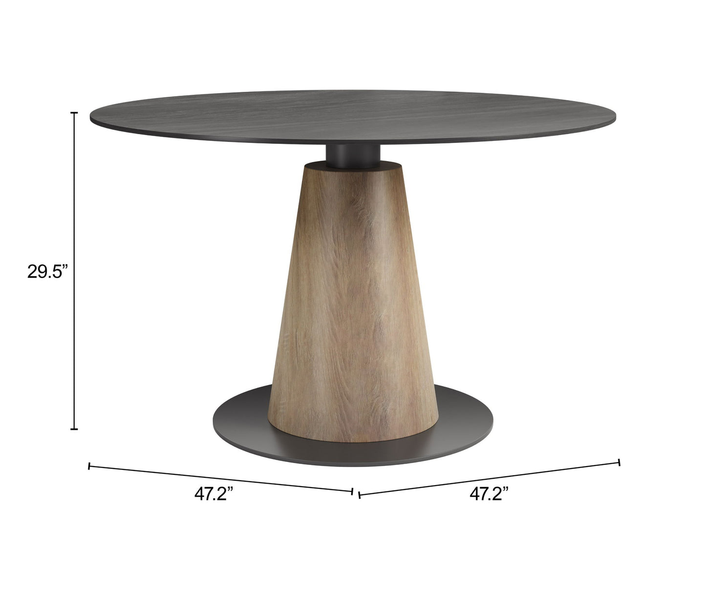 Reno - Dining Table - Black
