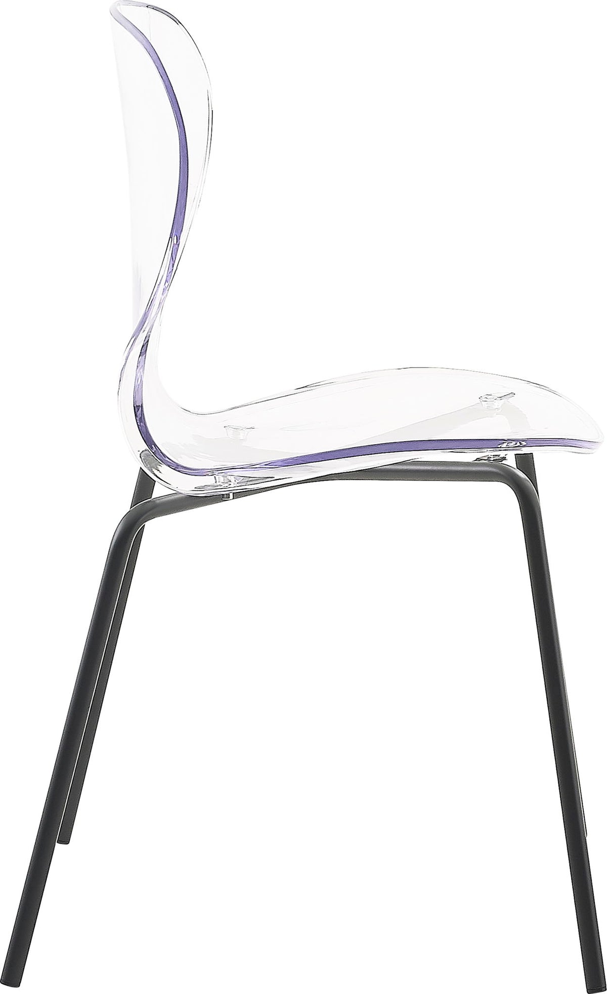 Clarion - Metal Dining Chair (Set of 2) - Matte Black