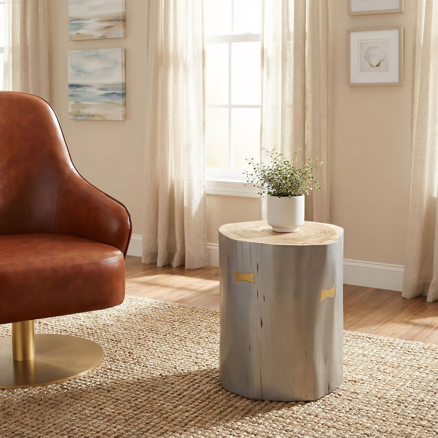 Sugra - End Table - Gray