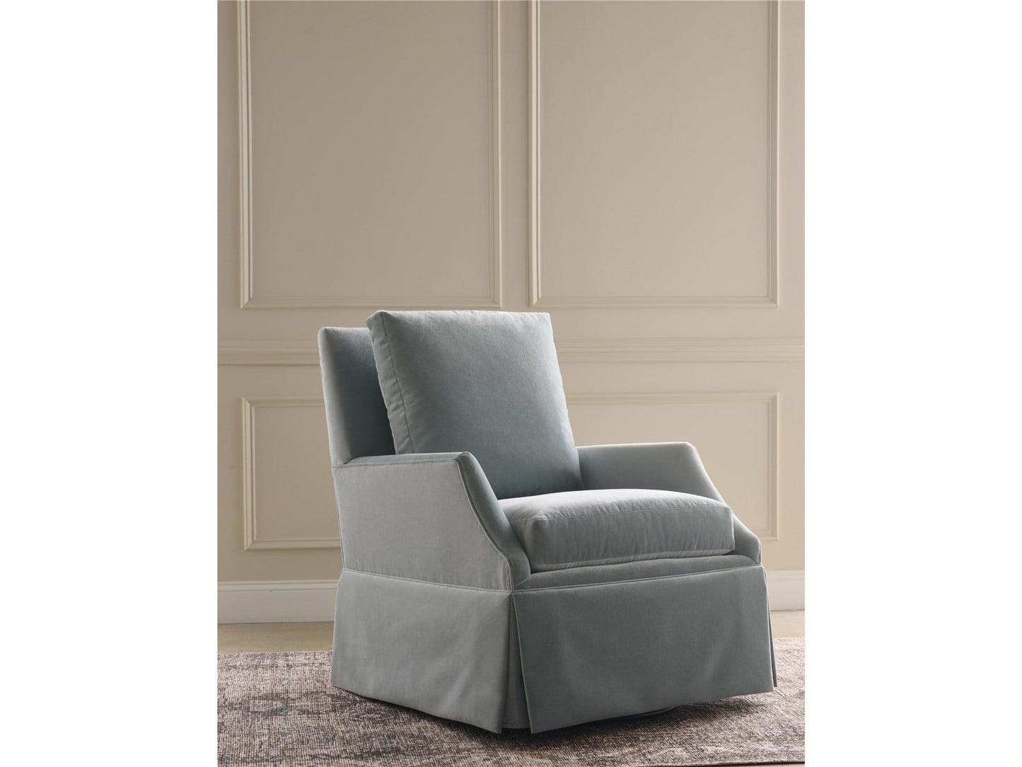 Jocelyn - Swivel GliderLight Blue