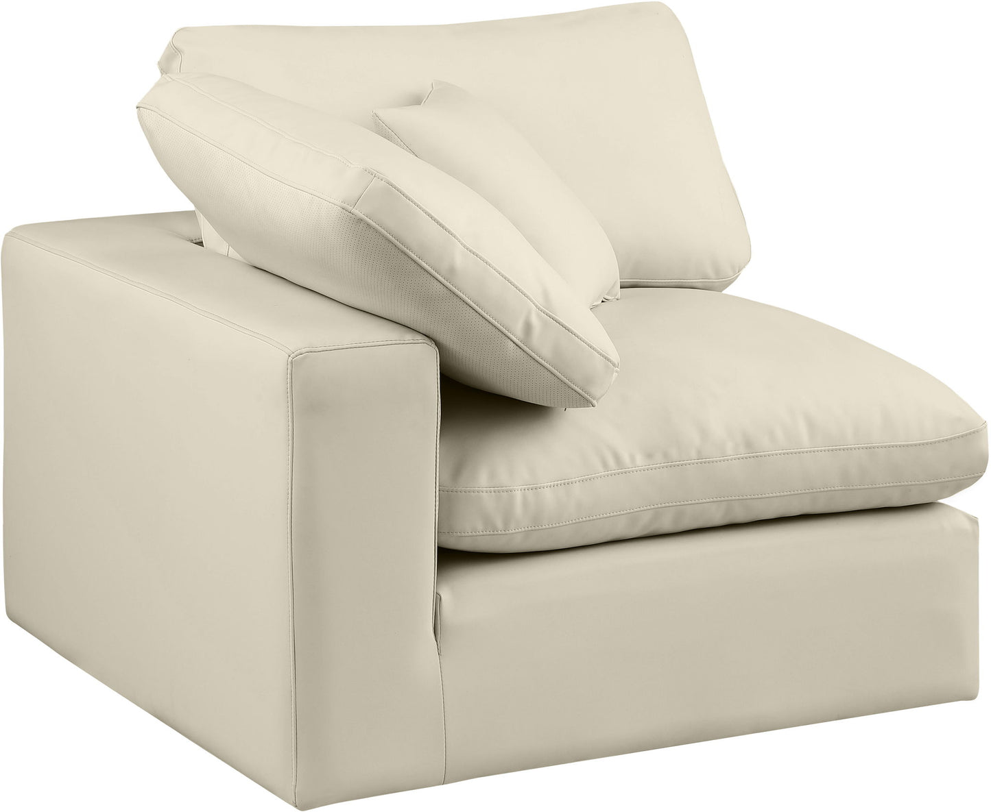 Comfy - Faux Leather Corner Chair