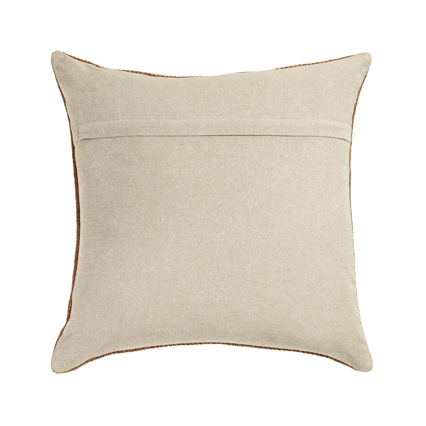 Terra - 20" Square Wool and Jute Kilim Throw Pillow (Cover) - Mesa