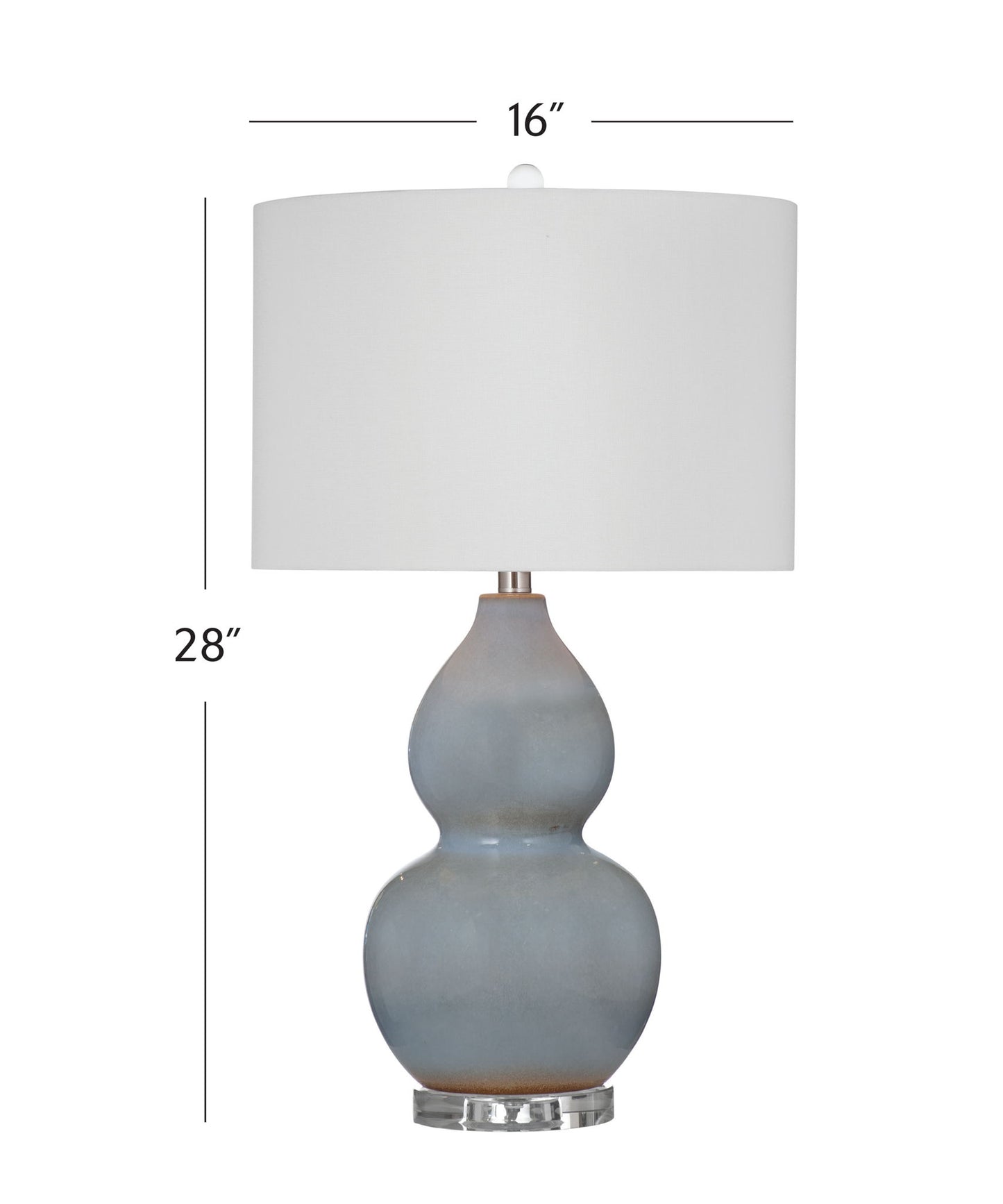 Glencoe - Table Lamp - Dark Gray