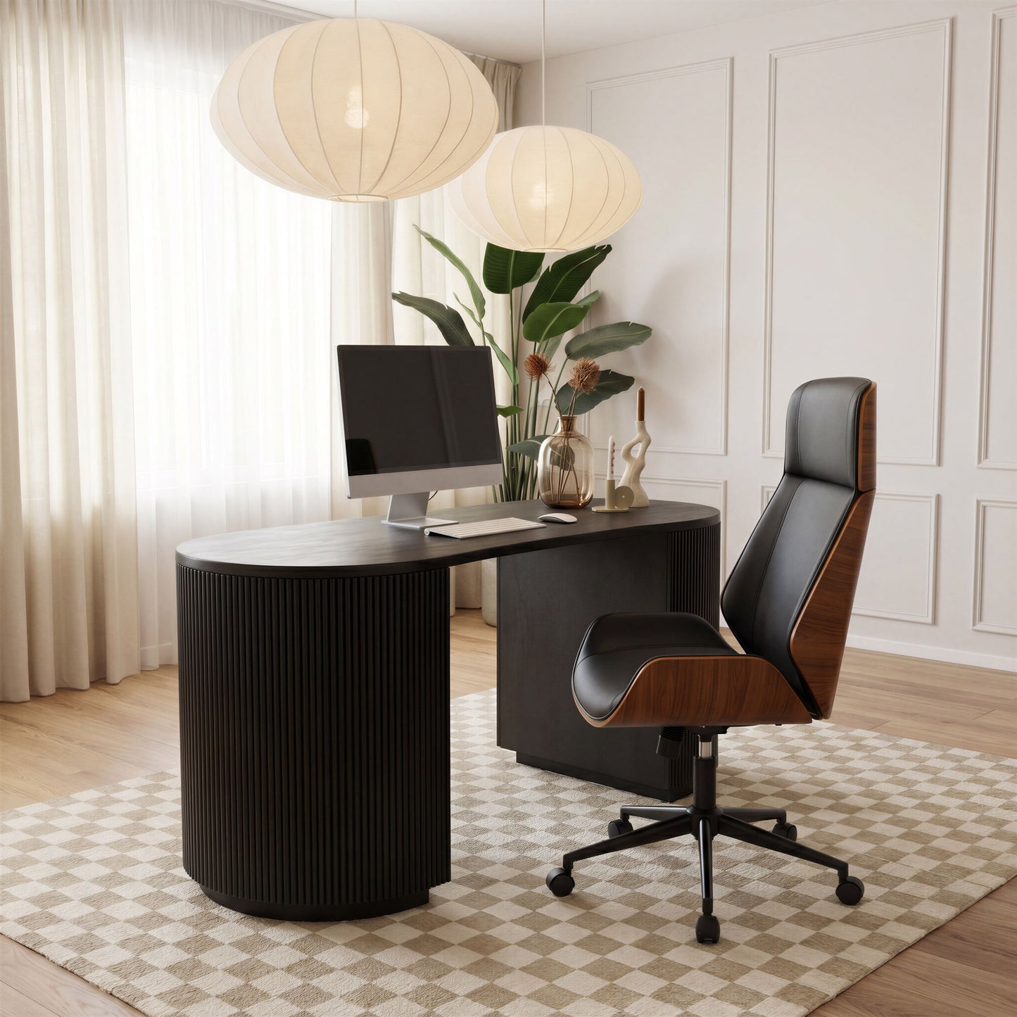 Barnaby - Desk - Black