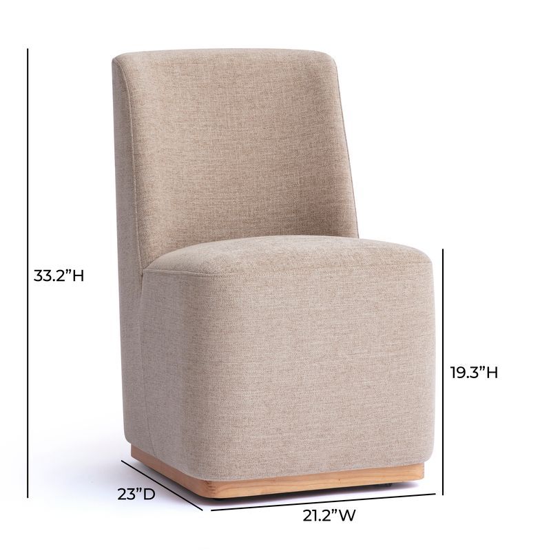 Melissa - Rolling Dining Chair