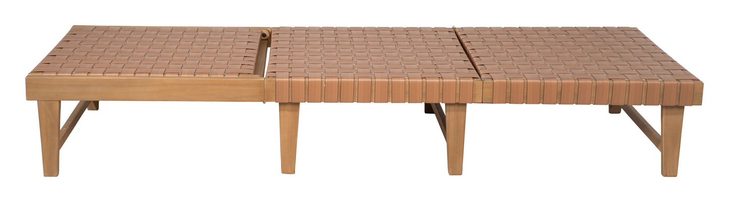 Breath - Chaise Lounge - Brown