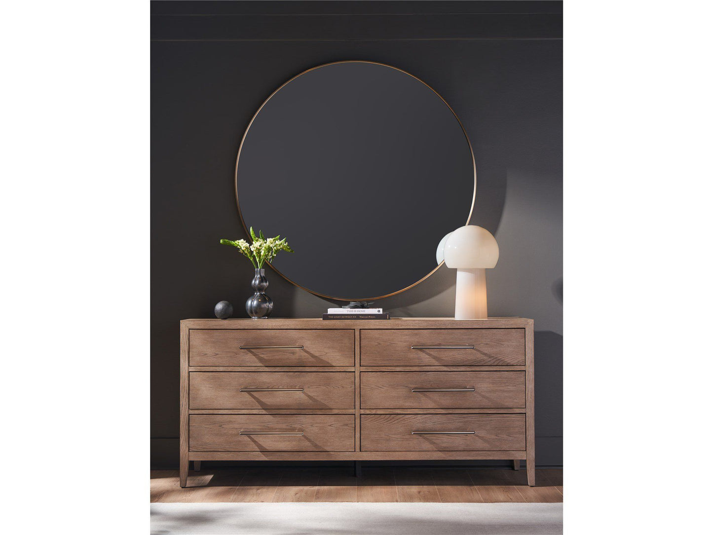 New Modern - Orion Mirror - Bronze