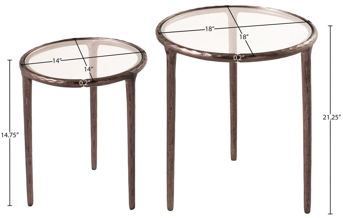 Evren - 2 Piece Nesting End / Side Table
