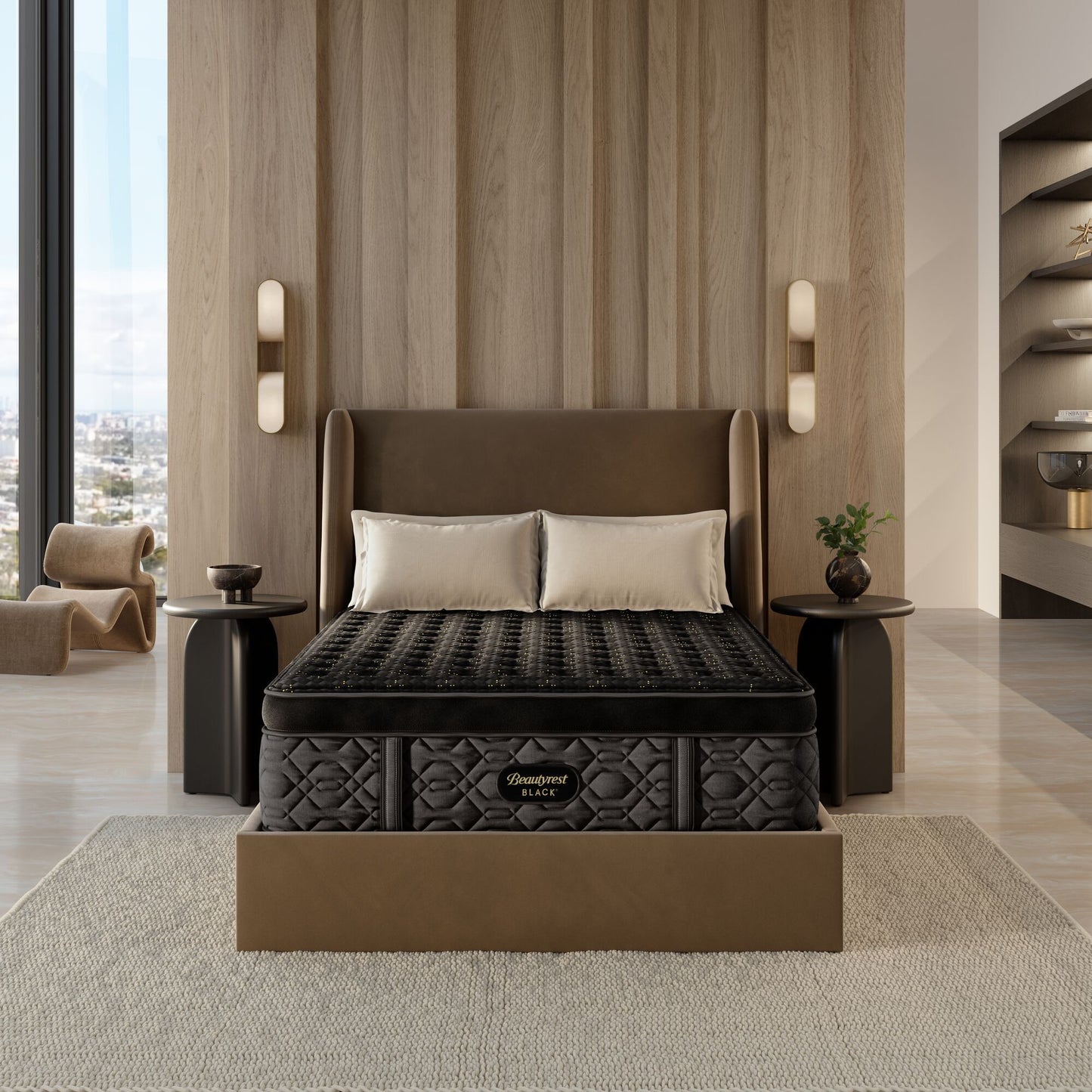 Beautyrest Black - 17.5" Series Four Firm Pillow Top Mattress